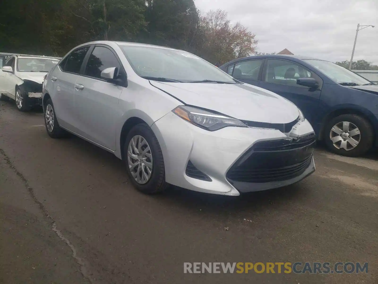 1 Photograph of a damaged car 2T1BURHE3KC243912 TOYOTA COROLLA 2019