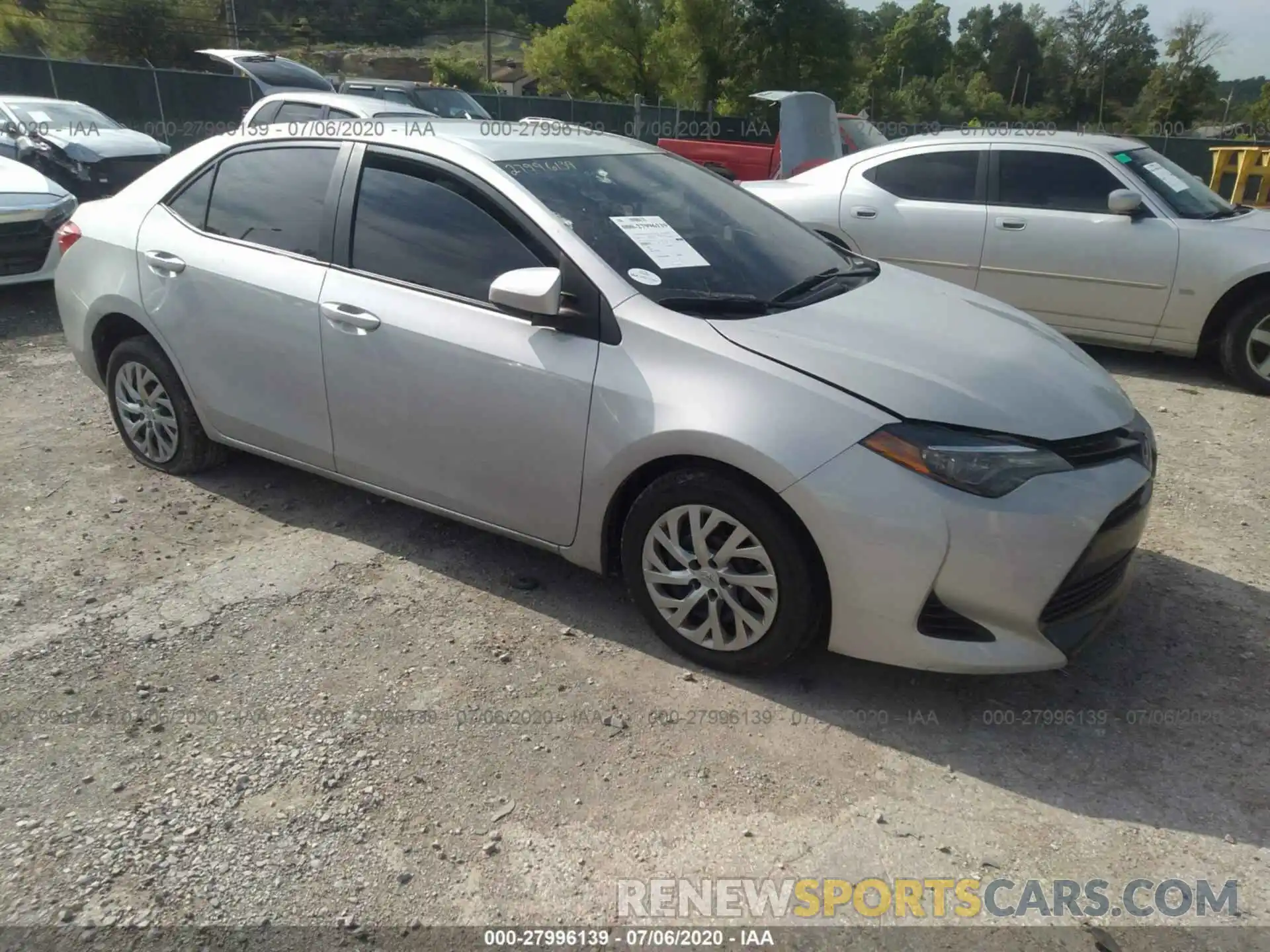 1 Photograph of a damaged car 2T1BURHE3KC244123 TOYOTA COROLLA 2019