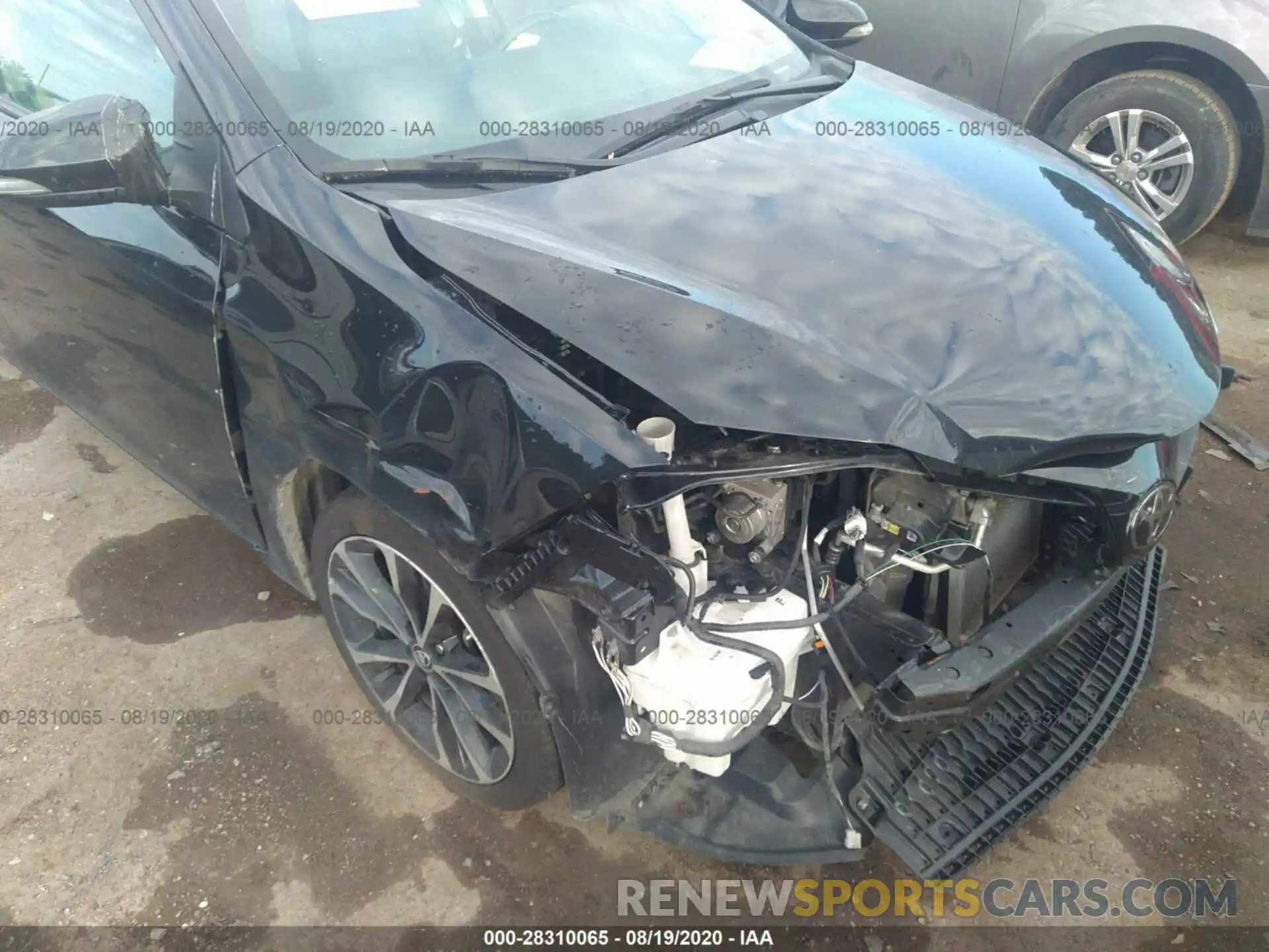 6 Photograph of a damaged car 2T1BURHE3KC244851 TOYOTA COROLLA 2019