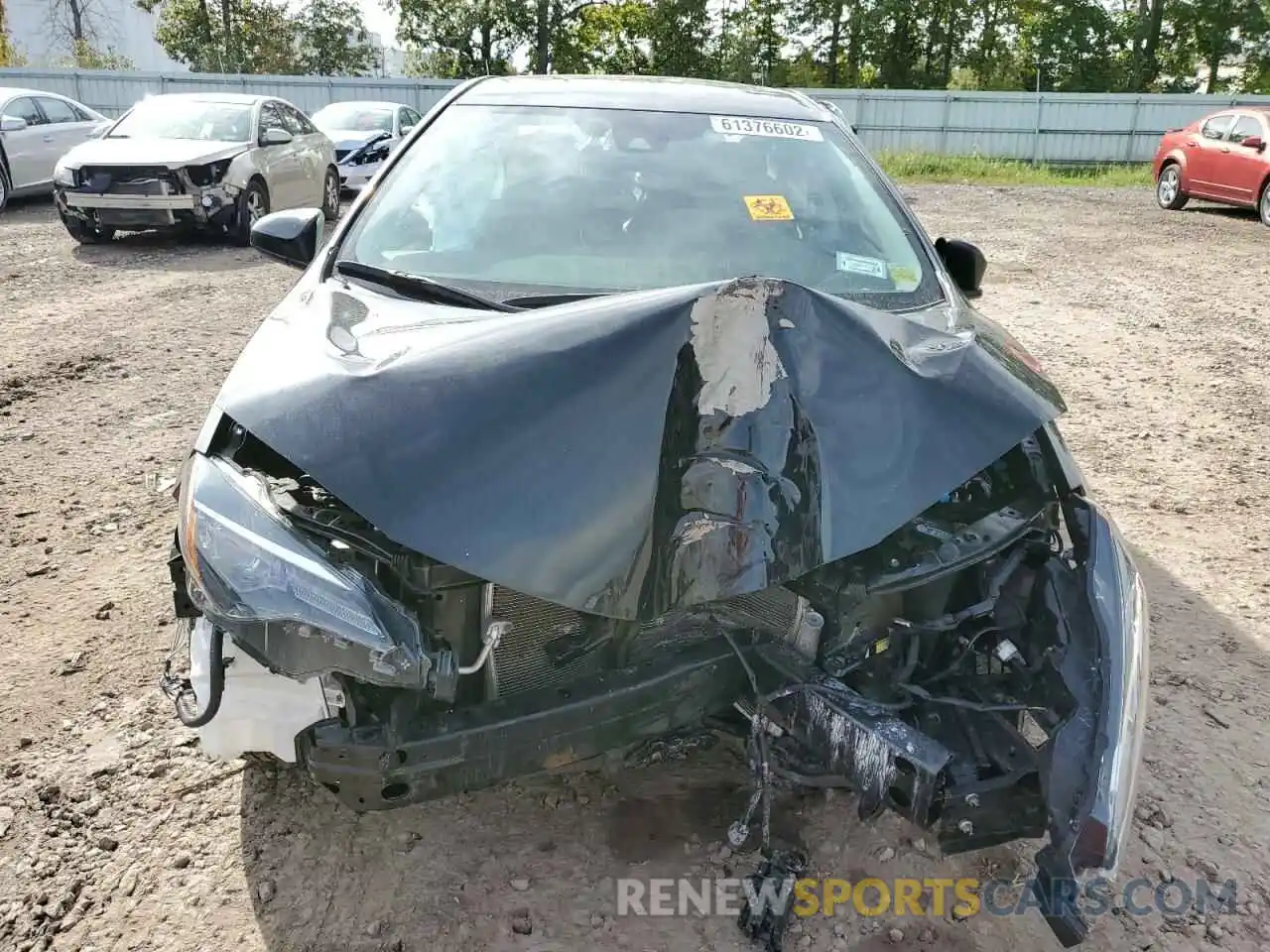 7 Photograph of a damaged car 2T1BURHE3KC245417 TOYOTA COROLLA 2019