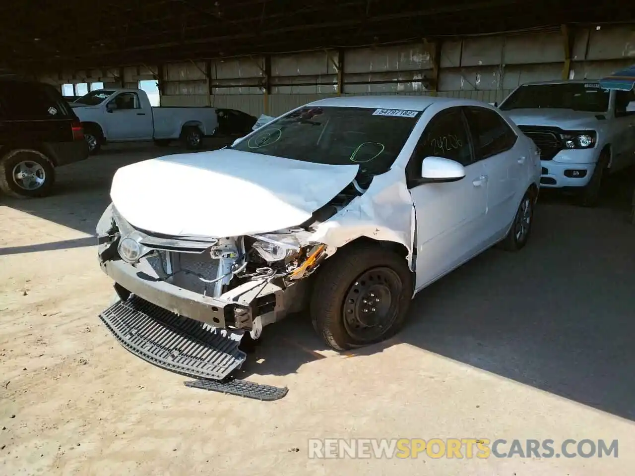 9 Photograph of a damaged car 2T1BURHE3KC246664 TOYOTA COROLLA 2019