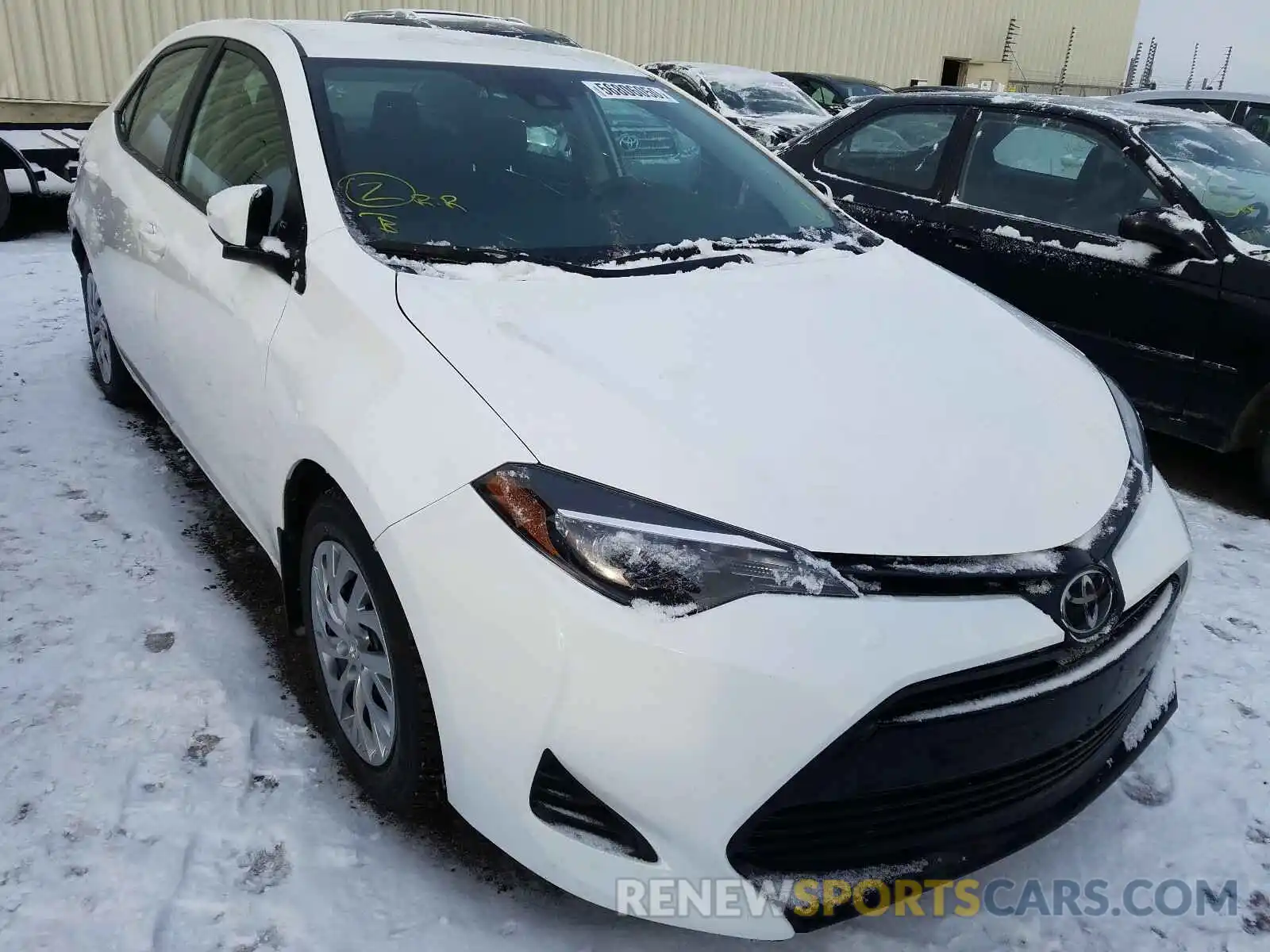 1 Photograph of a damaged car 2T1BURHE3KC246910 TOYOTA COROLLA 2019