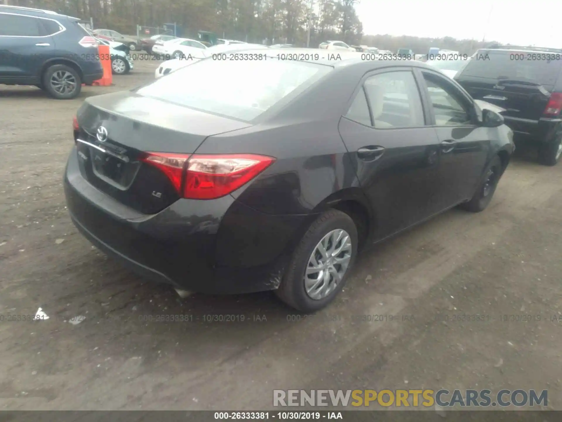 4 Photograph of a damaged car 2T1BURHE4KC125903 TOYOTA COROLLA 2019