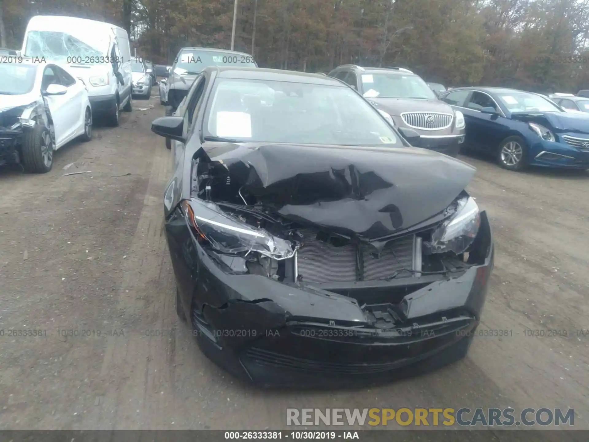 6 Photograph of a damaged car 2T1BURHE4KC125903 TOYOTA COROLLA 2019