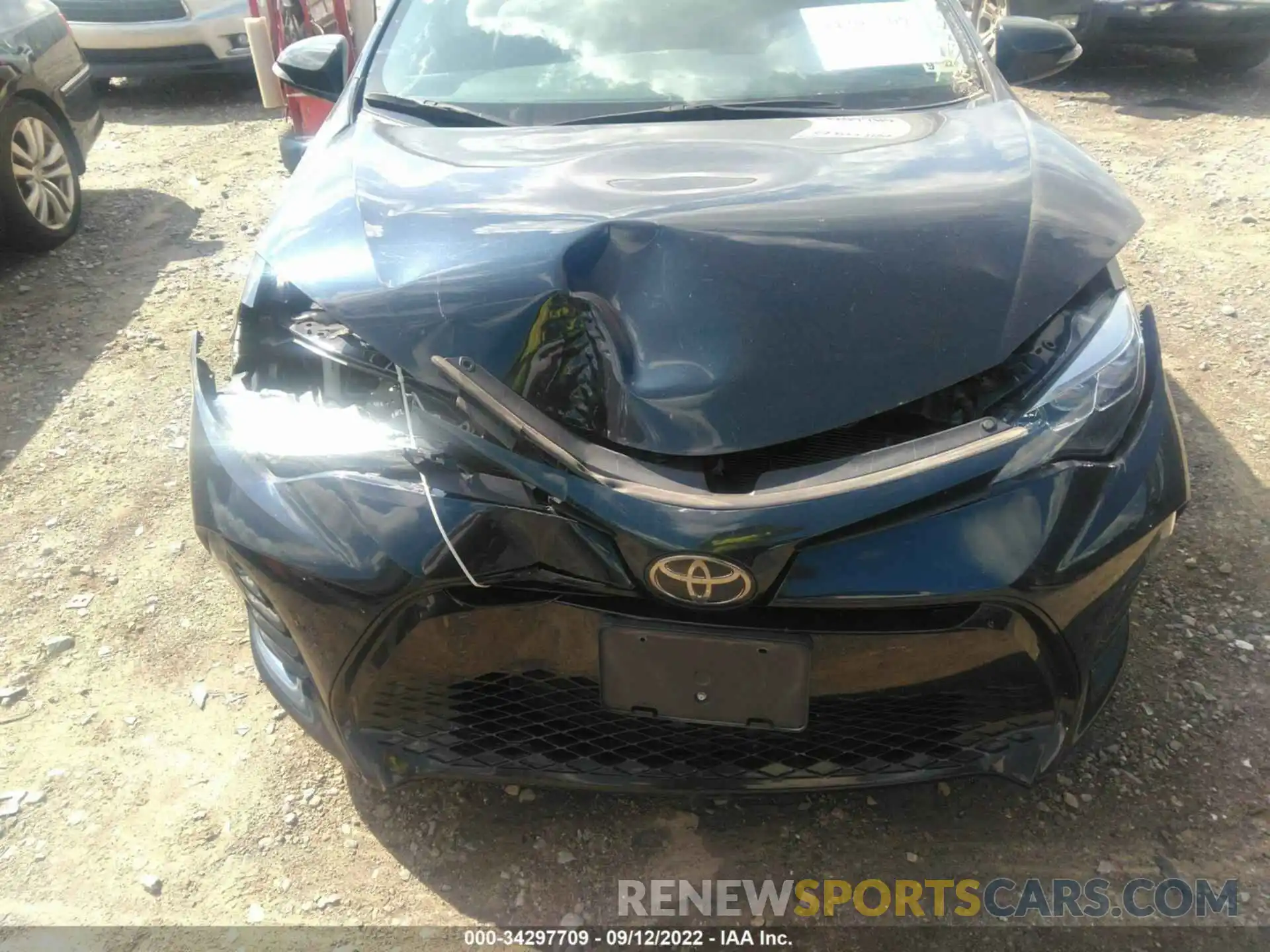 6 Photograph of a damaged car 2T1BURHE4KC126470 TOYOTA COROLLA 2019