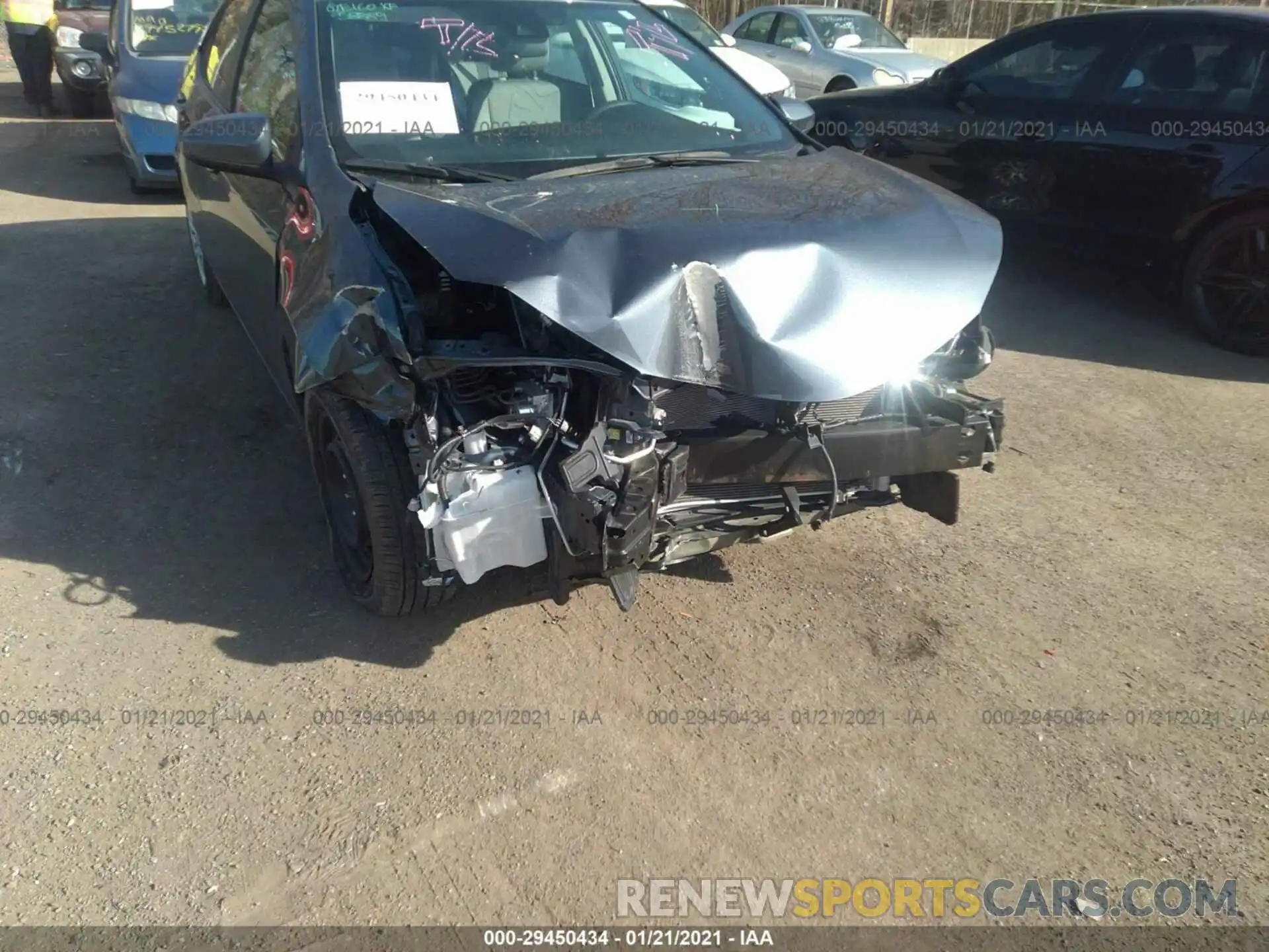 6 Photograph of a damaged car 2T1BURHE4KC126890 TOYOTA COROLLA 2019