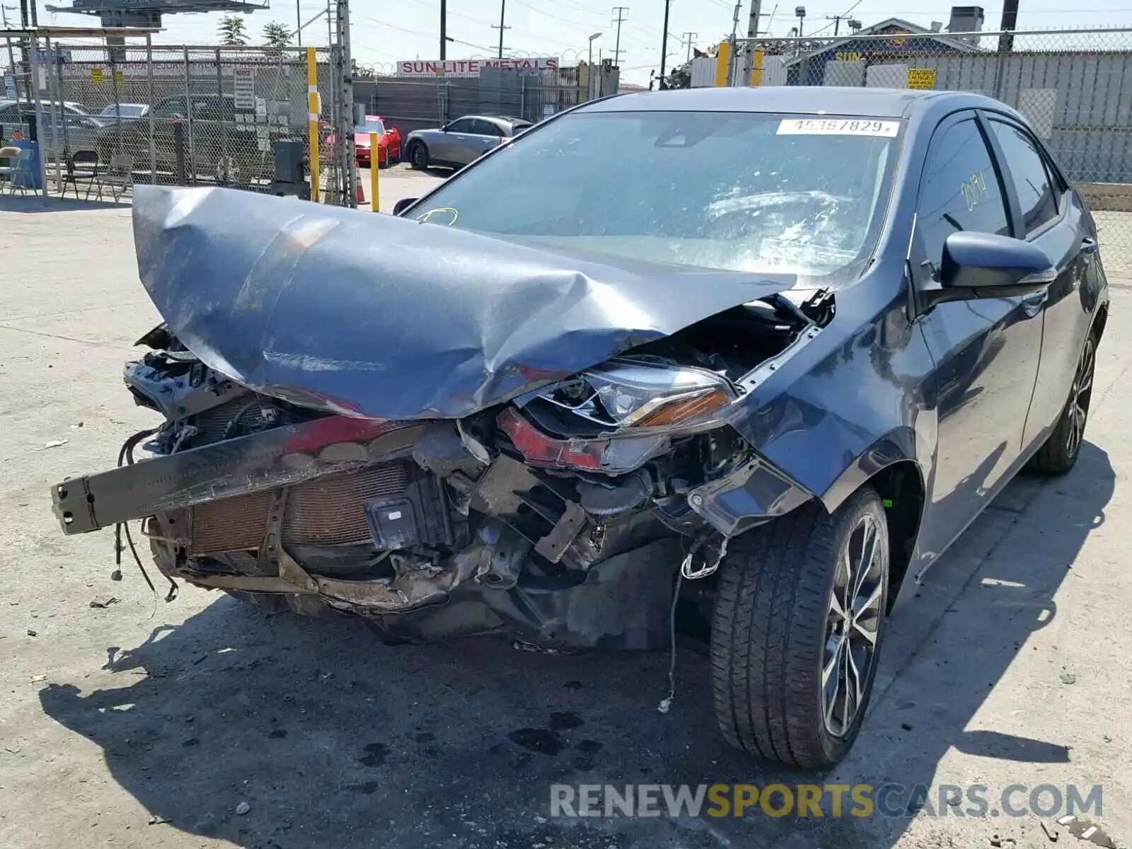 2 Photograph of a damaged car 2T1BURHE4KC127280 TOYOTA COROLLA 2019