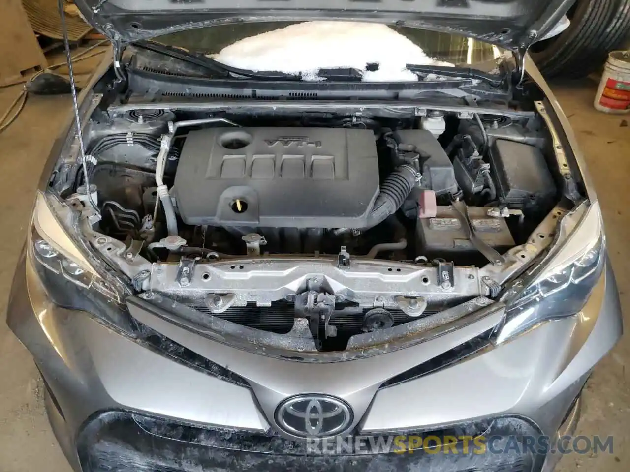 7 Photograph of a damaged car 2T1BURHE4KC129045 TOYOTA COROLLA 2019