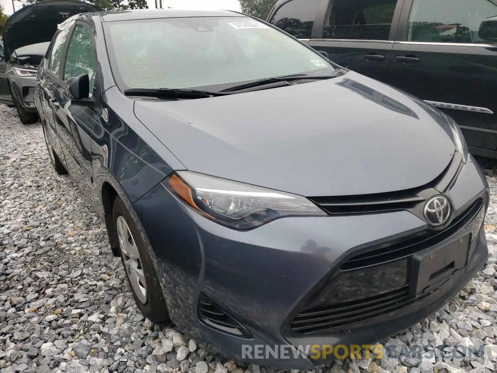 1 Photograph of a damaged car 2T1BURHE4KC129238 TOYOTA COROLLA 2019