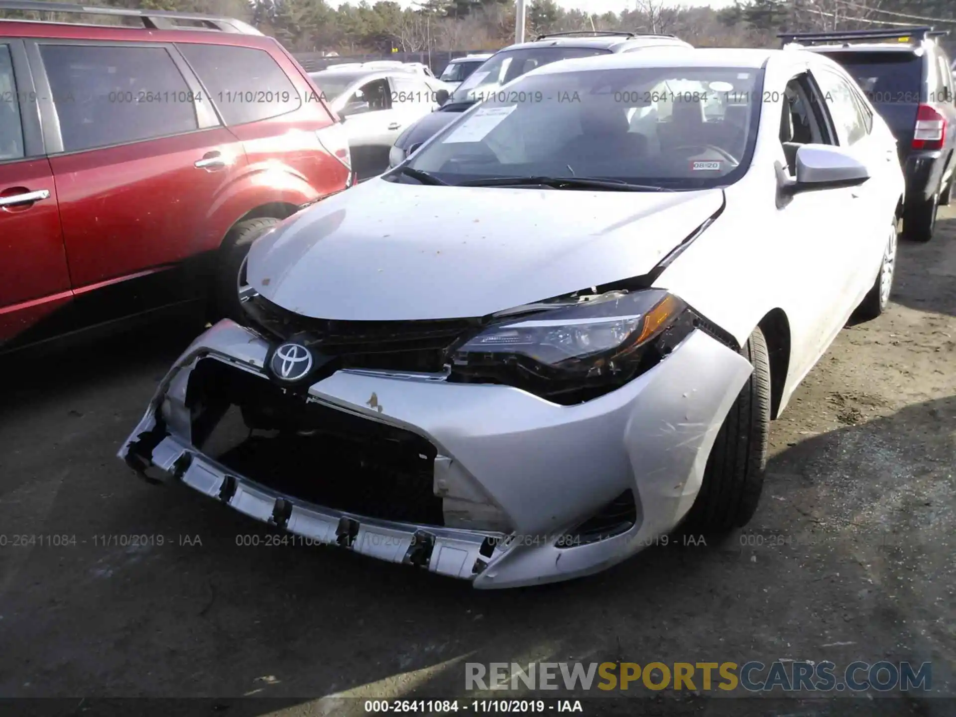 6 Photograph of a damaged car 2T1BURHE4KC129465 TOYOTA COROLLA 2019