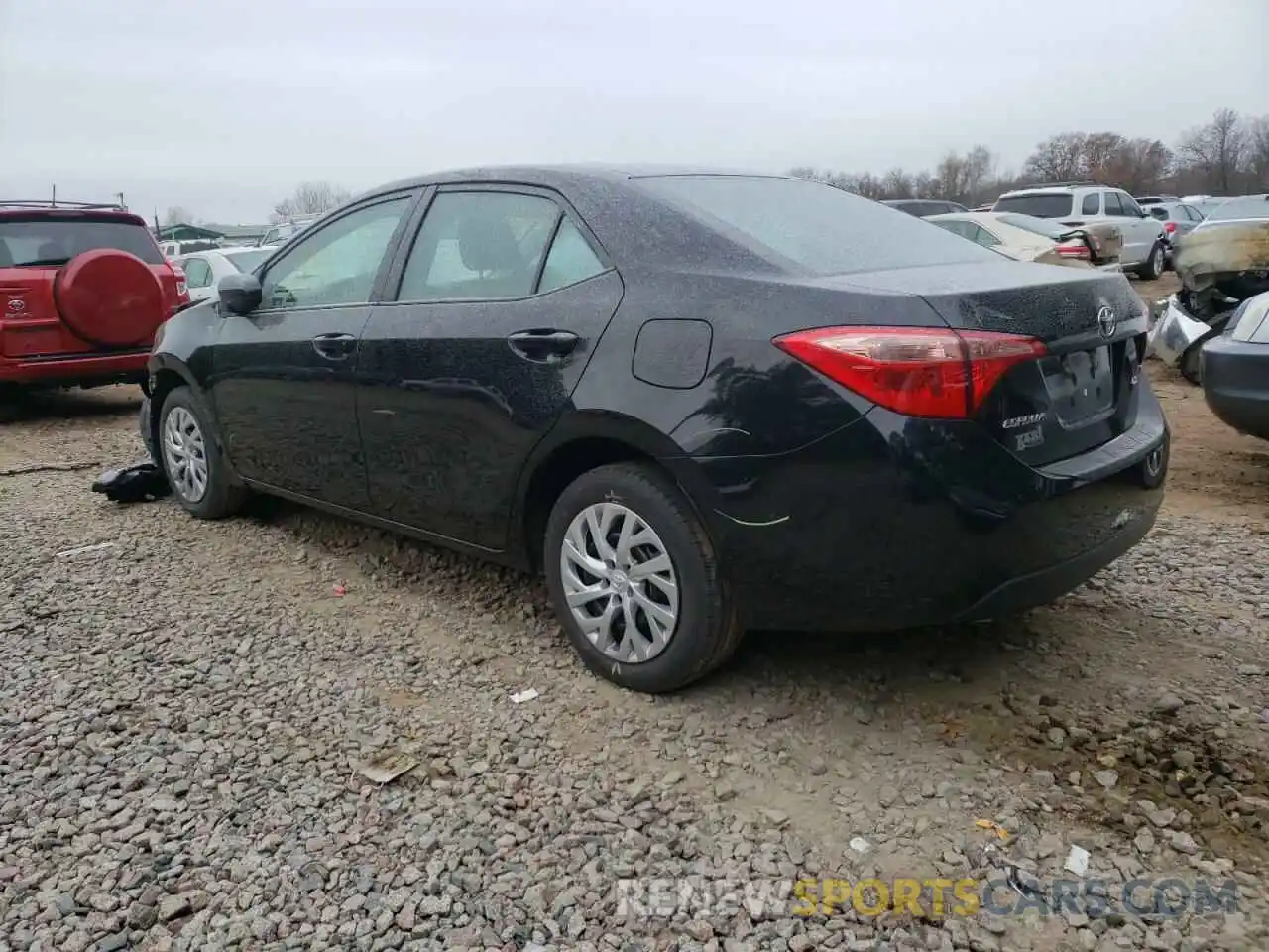 3 Photograph of a damaged car 2T1BURHE4KC129823 TOYOTA COROLLA 2019