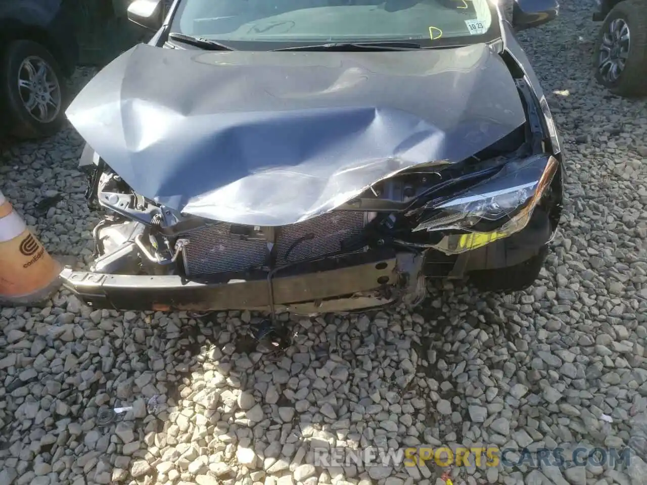 7 Photograph of a damaged car 2T1BURHE4KC130244 TOYOTA COROLLA 2019