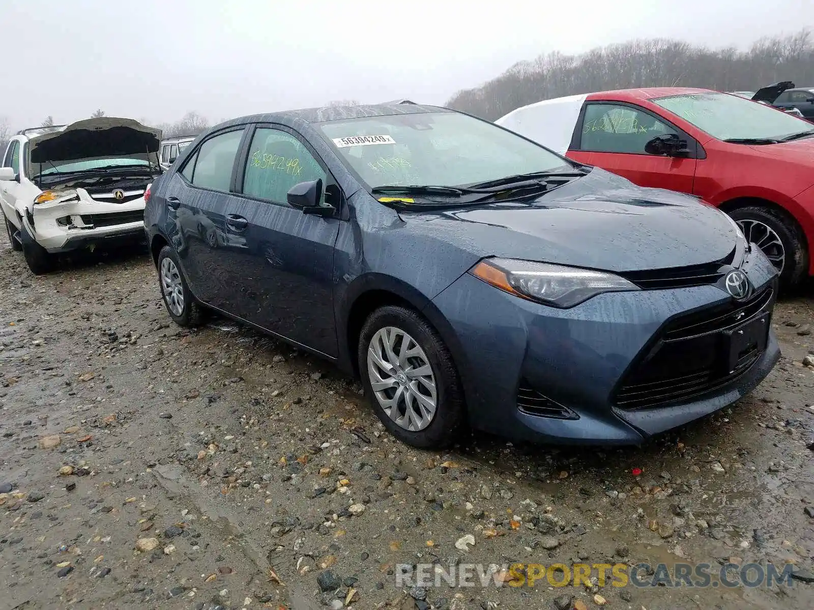 1 Photograph of a damaged car 2T1BURHE4KC130339 TOYOTA COROLLA 2019