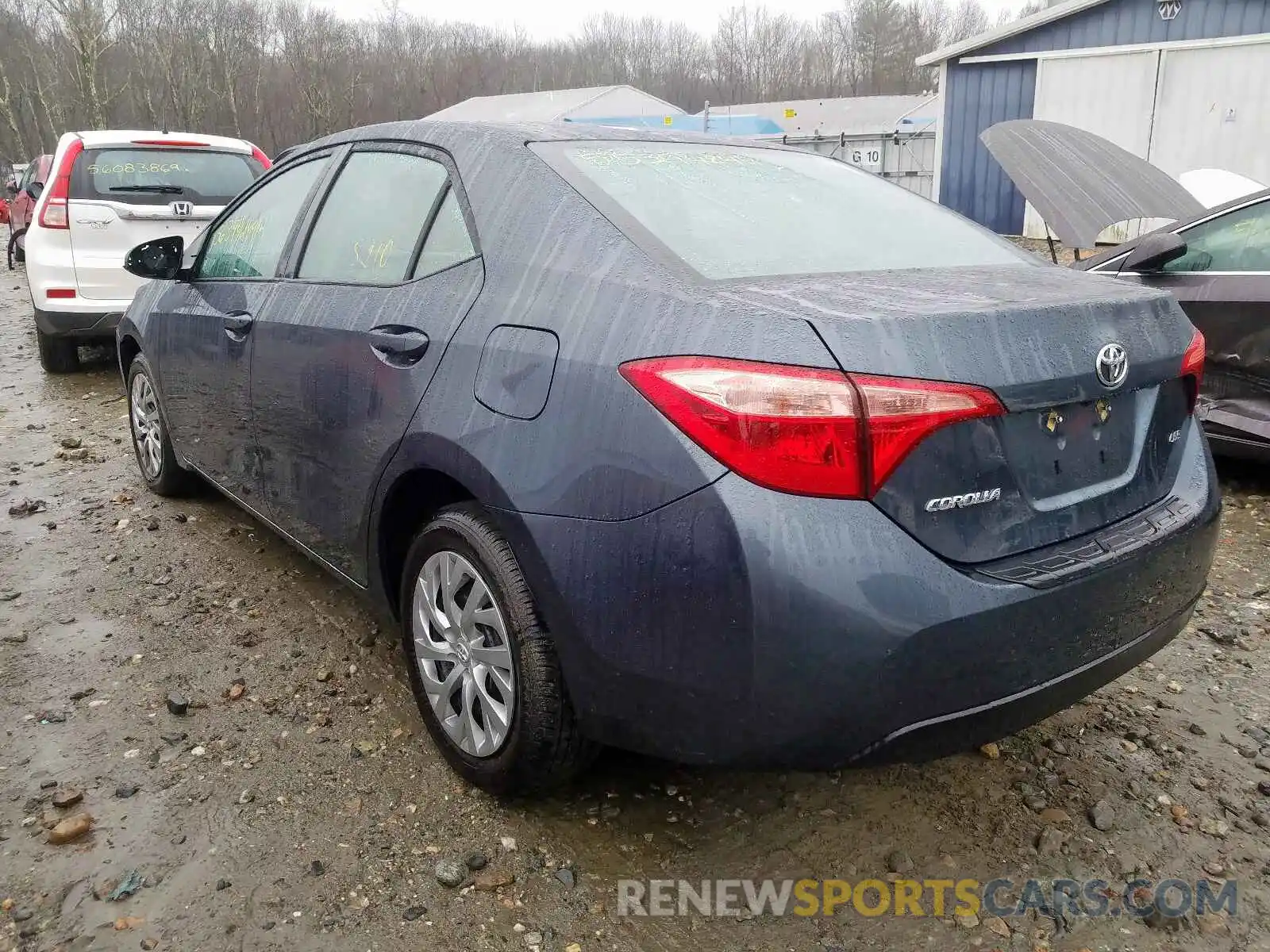 3 Photograph of a damaged car 2T1BURHE4KC130339 TOYOTA COROLLA 2019