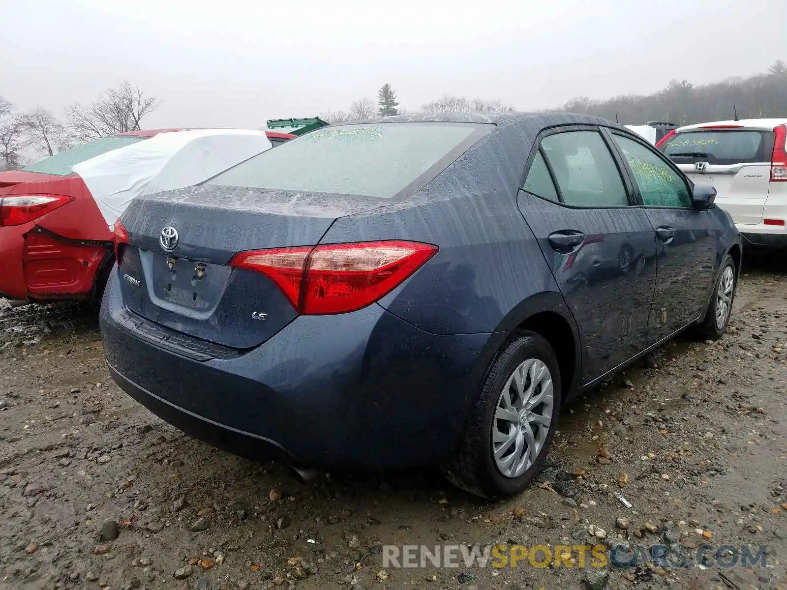 4 Photograph of a damaged car 2T1BURHE4KC130339 TOYOTA COROLLA 2019