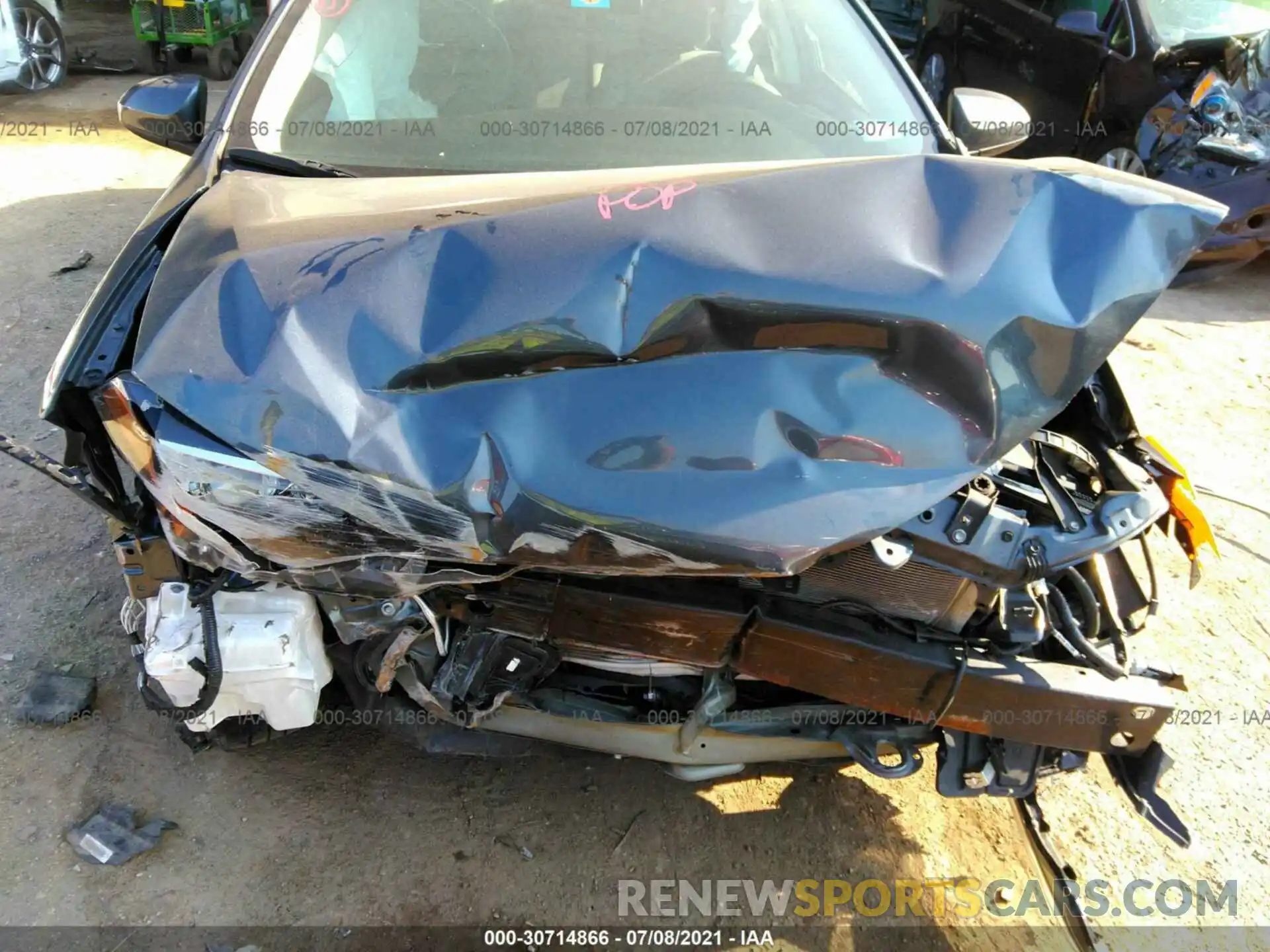 6 Photograph of a damaged car 2T1BURHE4KC131846 TOYOTA COROLLA 2019