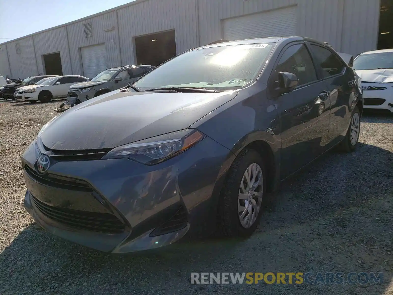 2 Photograph of a damaged car 2T1BURHE4KC132222 TOYOTA COROLLA 2019