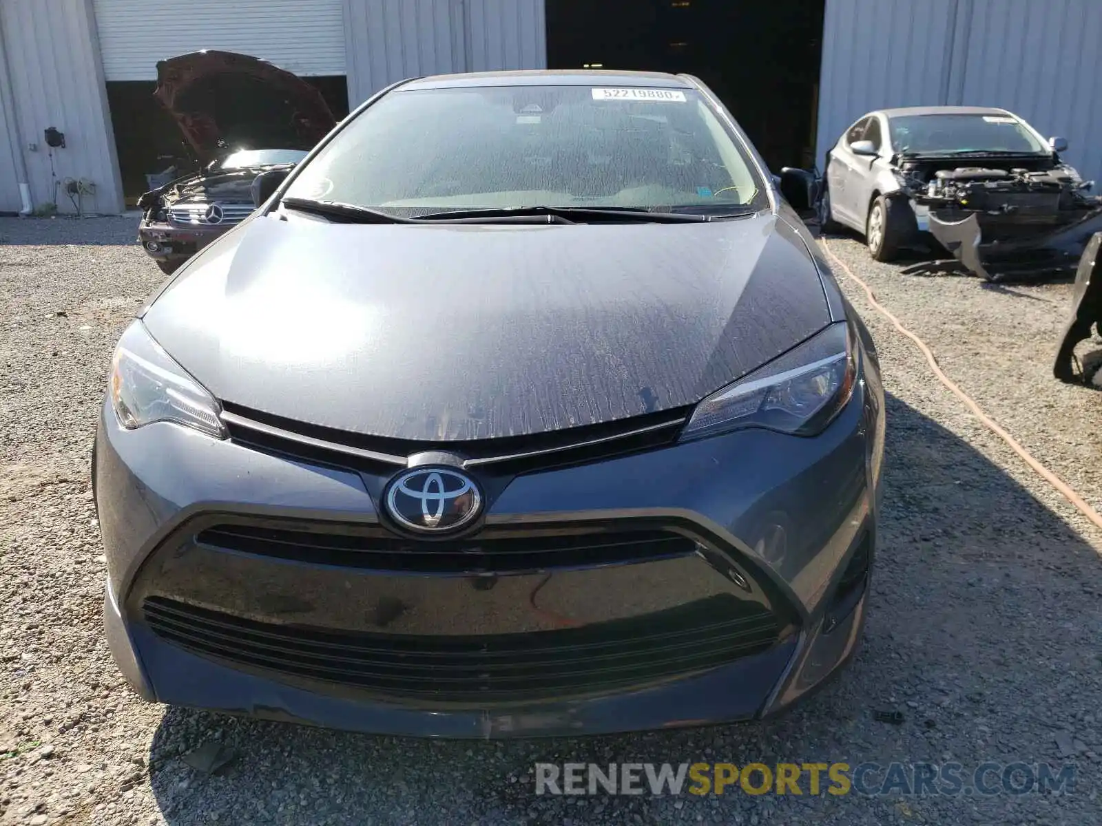 9 Photograph of a damaged car 2T1BURHE4KC132222 TOYOTA COROLLA 2019