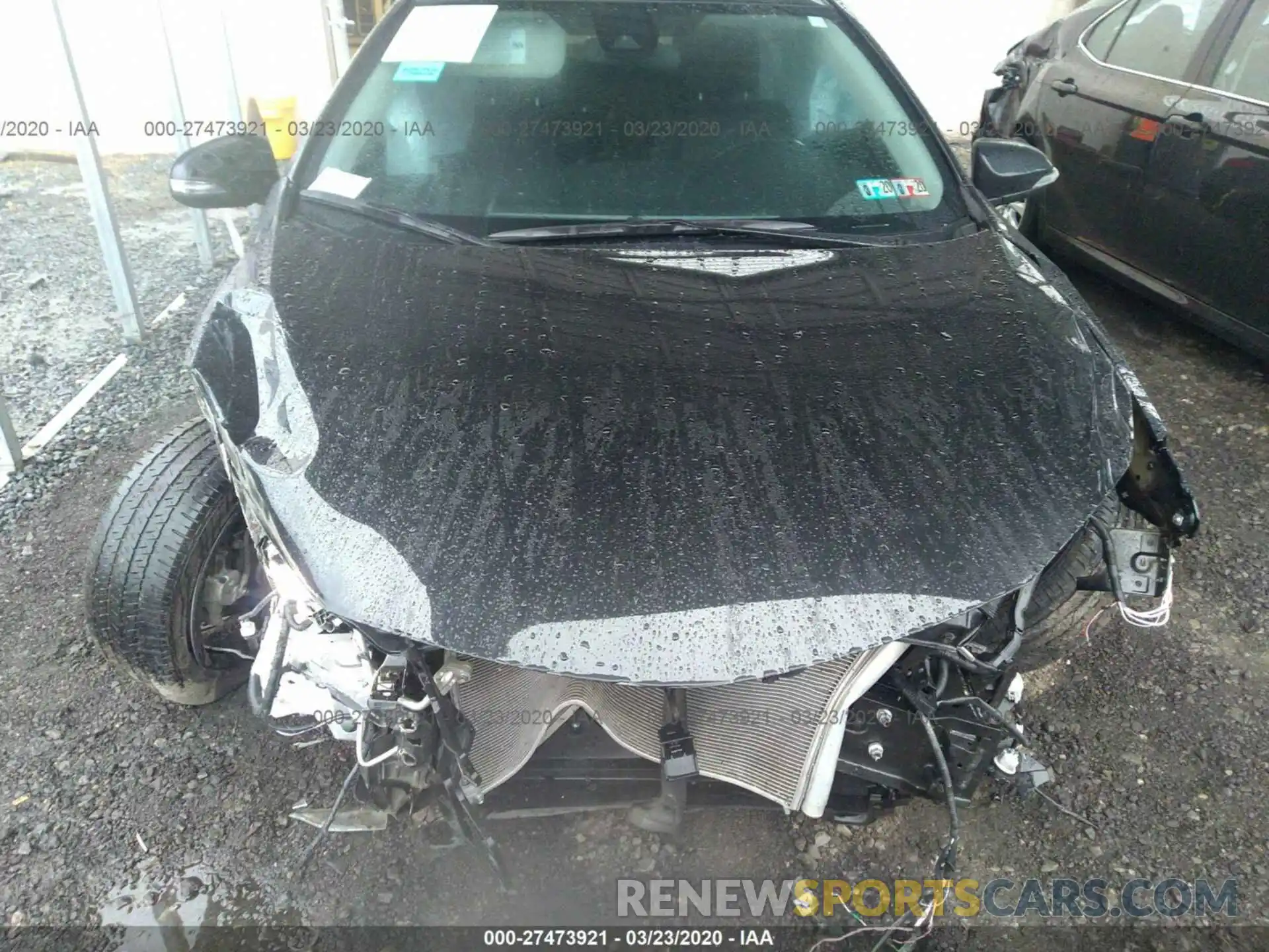 6 Photograph of a damaged car 2T1BURHE4KC133015 TOYOTA COROLLA 2019