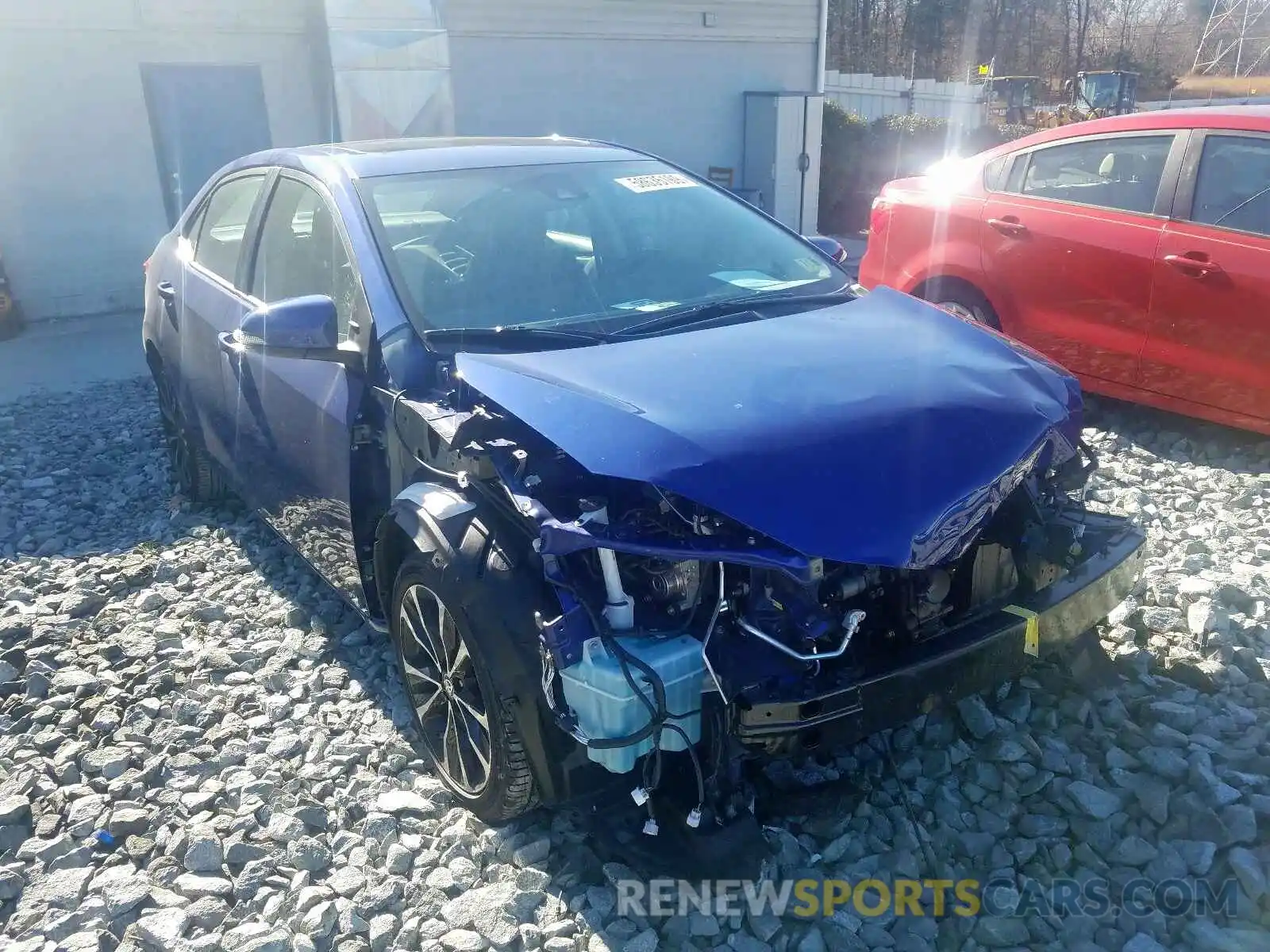 1 Photograph of a damaged car 2T1BURHE4KC133175 TOYOTA COROLLA 2019