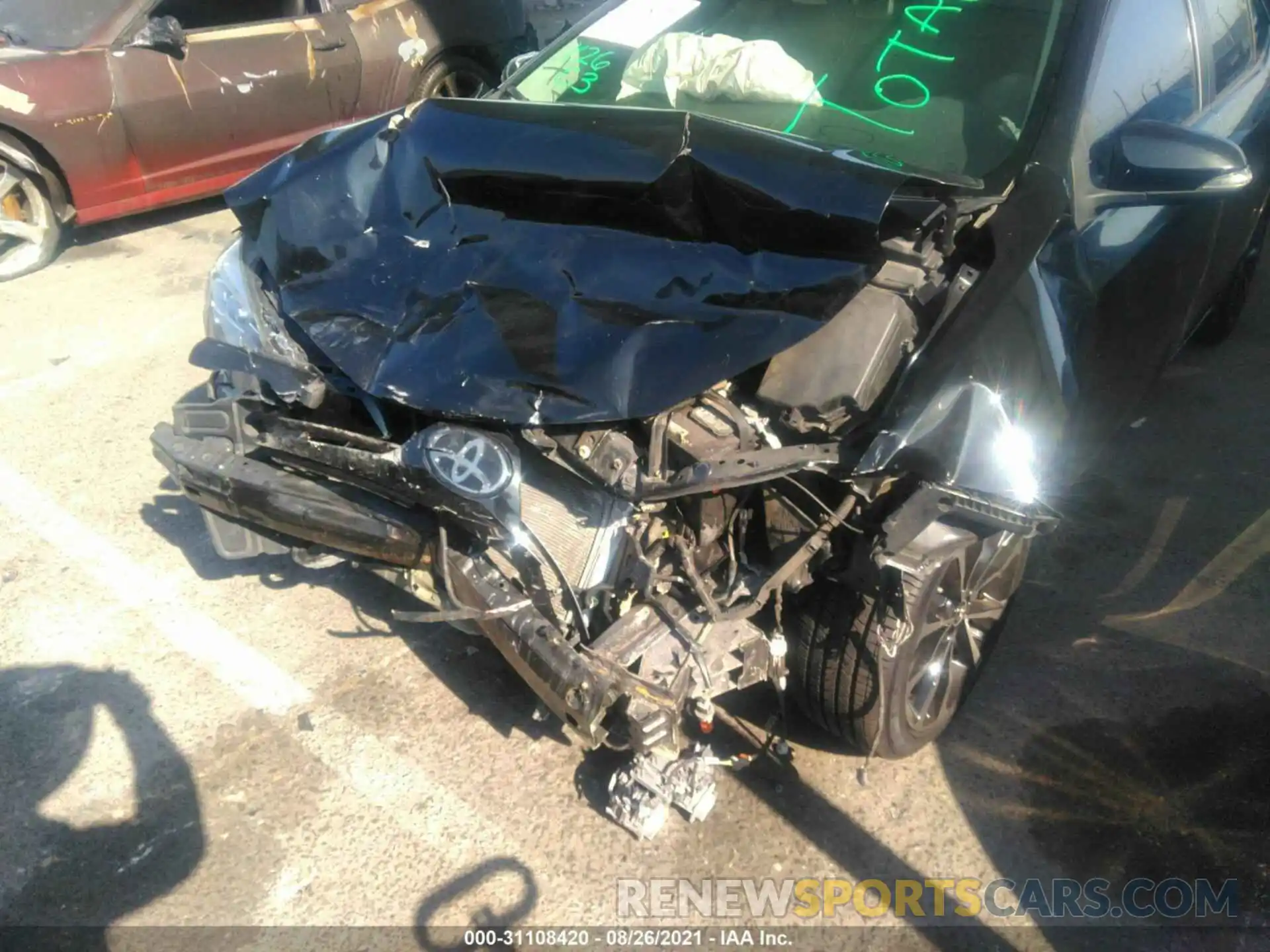 6 Photograph of a damaged car 2T1BURHE4KC134505 TOYOTA COROLLA 2019