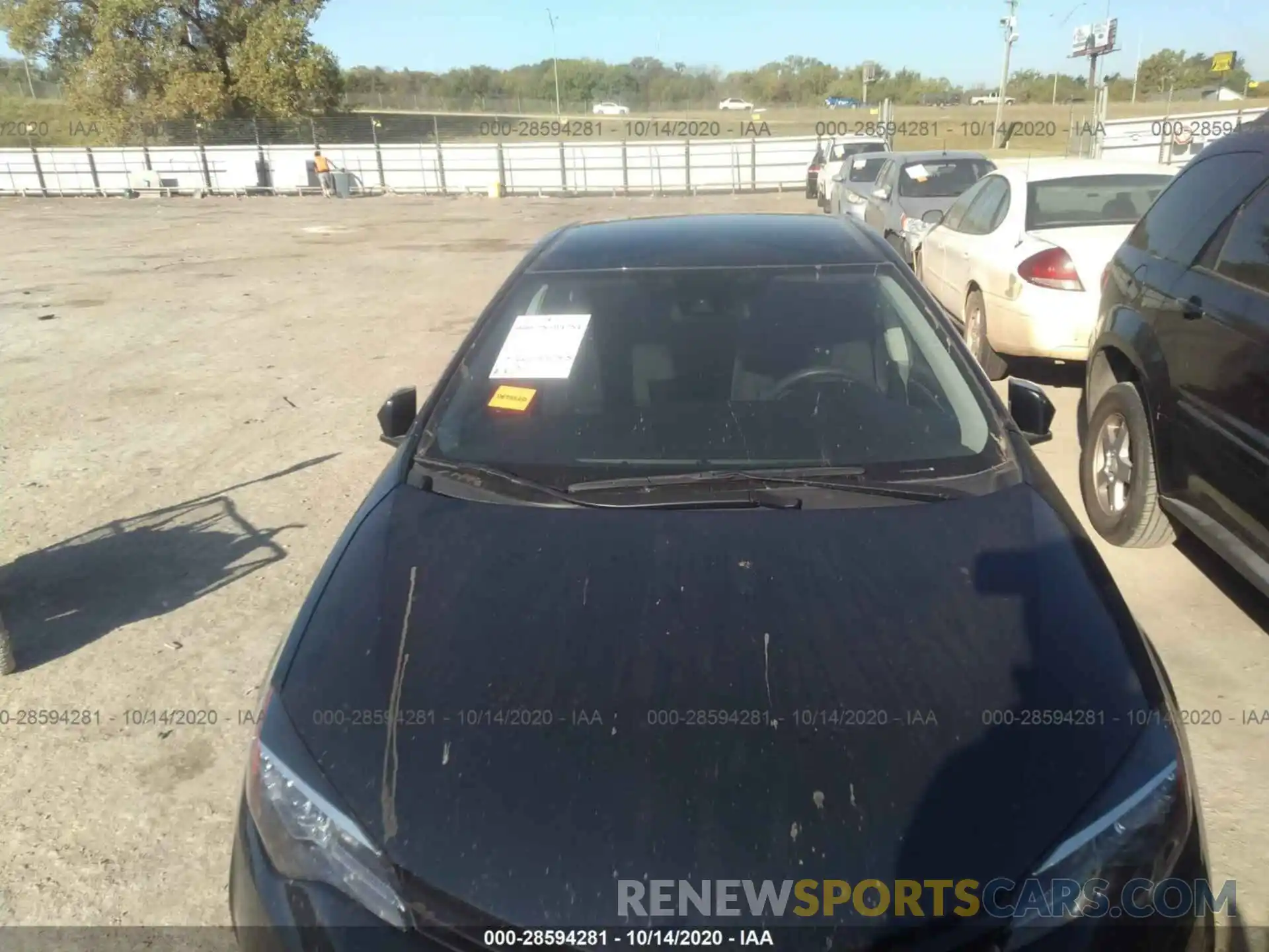 6 Photograph of a damaged car 2T1BURHE4KC134908 TOYOTA COROLLA 2019