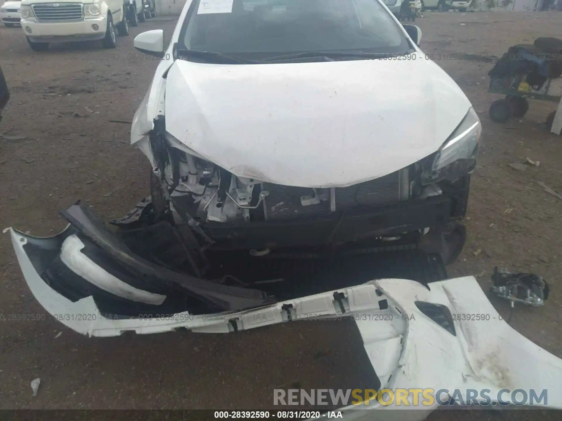 6 Photograph of a damaged car 2T1BURHE4KC135251 TOYOTA COROLLA 2019