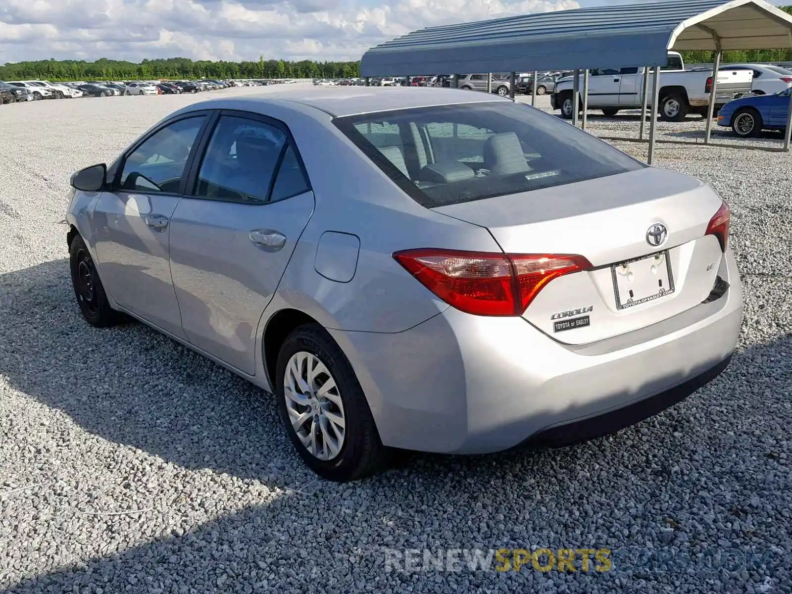 2 Photograph of a damaged car 2T1BURHE4KC135430 TOYOTA COROLLA 2019