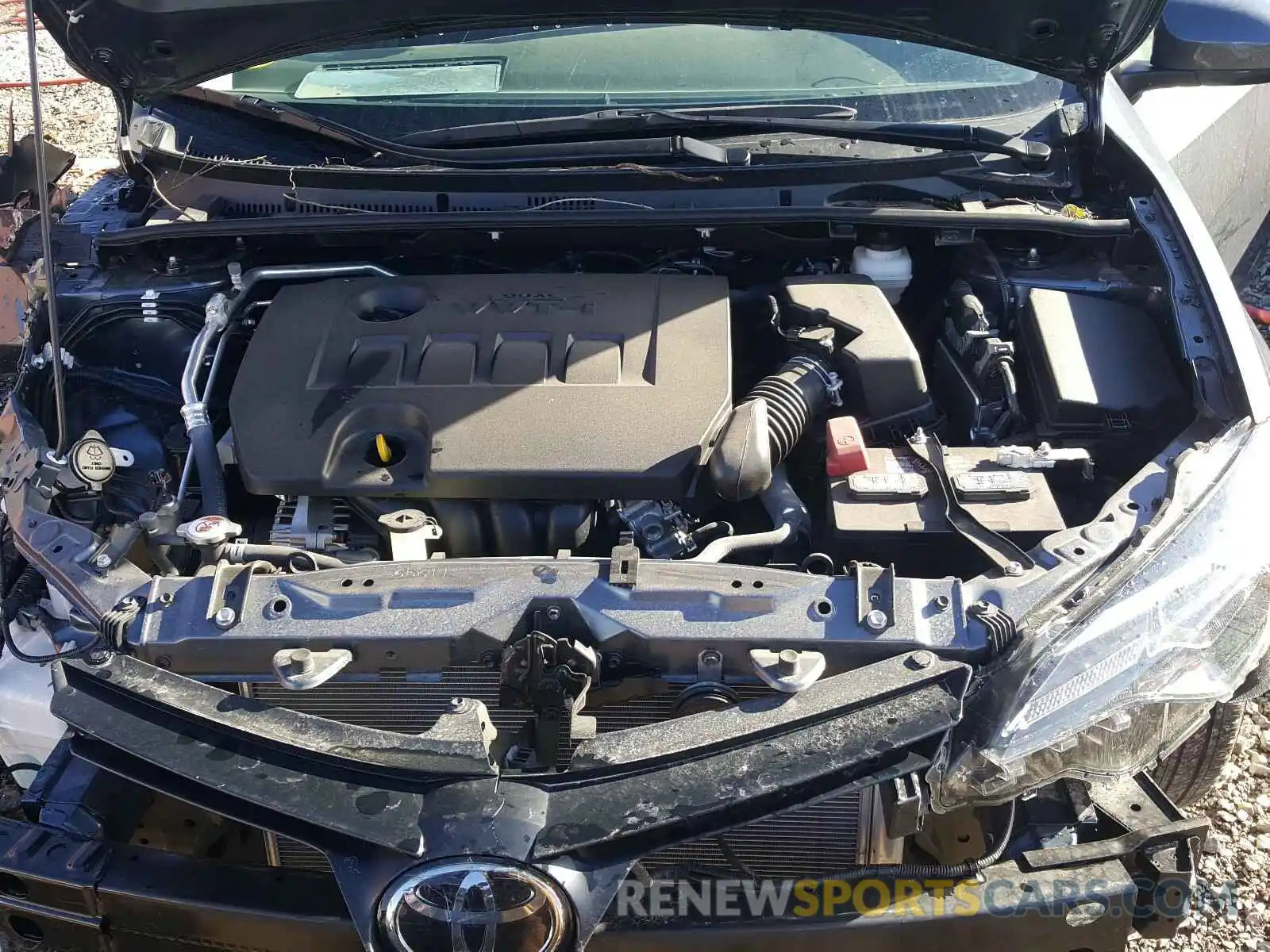 7 Photograph of a damaged car 2T1BURHE4KC137128 TOYOTA COROLLA 2019