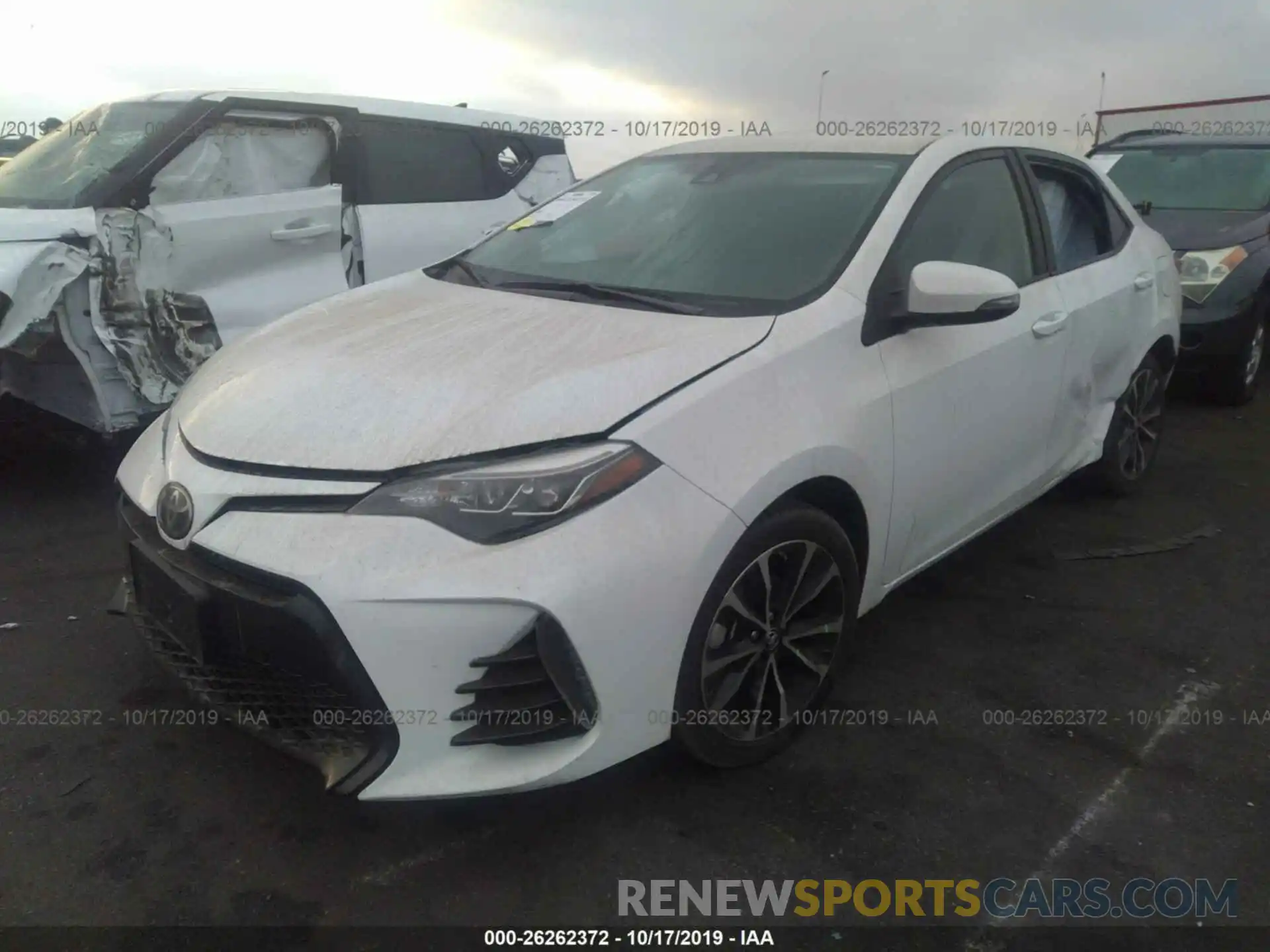 2 Photograph of a damaged car 2T1BURHE4KC137288 TOYOTA COROLLA 2019