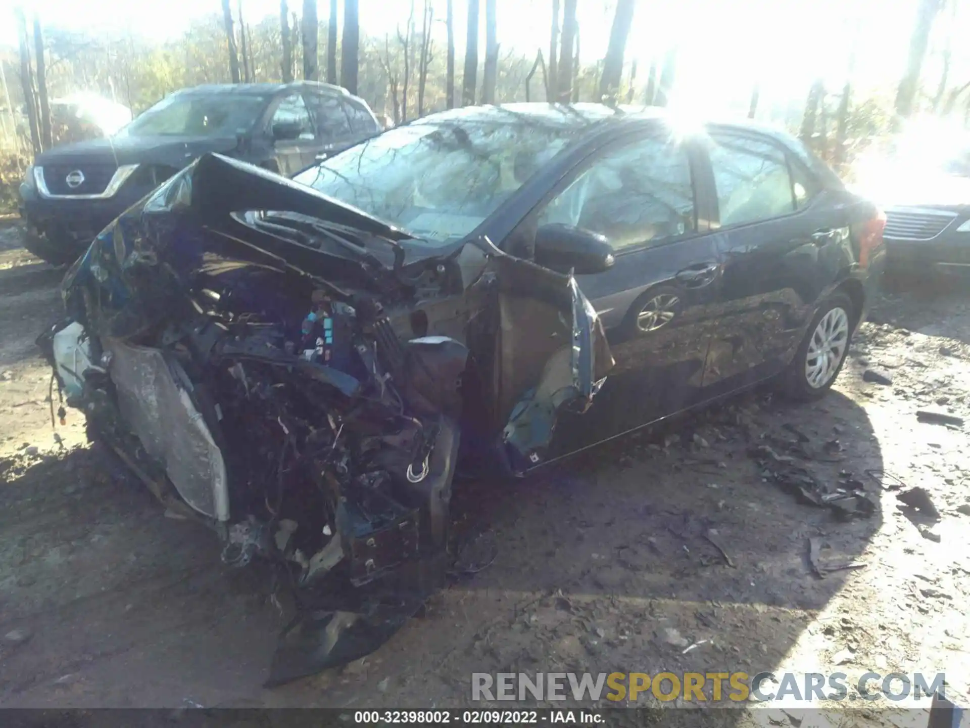 2 Photograph of a damaged car 2T1BURHE4KC137436 TOYOTA COROLLA 2019