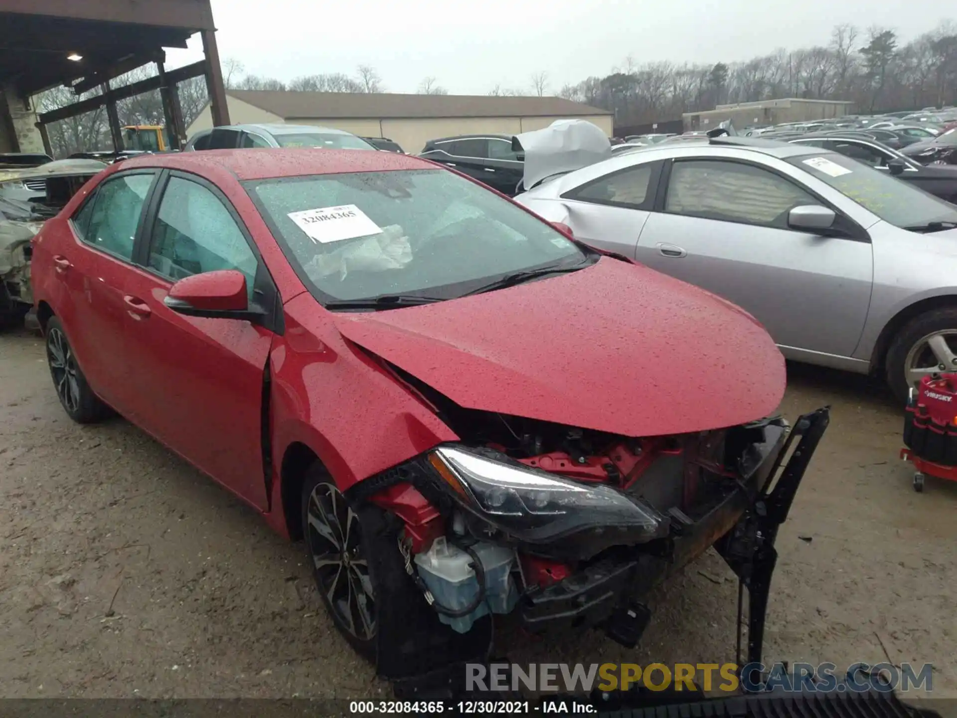 1 Photograph of a damaged car 2T1BURHE4KC137470 TOYOTA COROLLA 2019