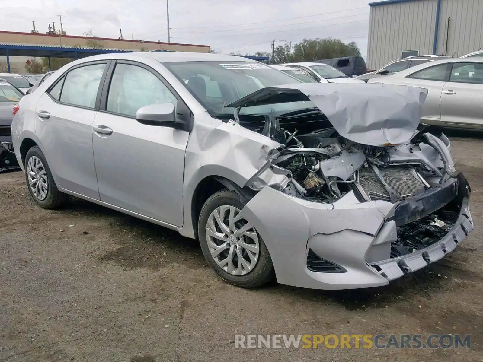 1 Photograph of a damaged car 2T1BURHE4KC138537 TOYOTA COROLLA 2019