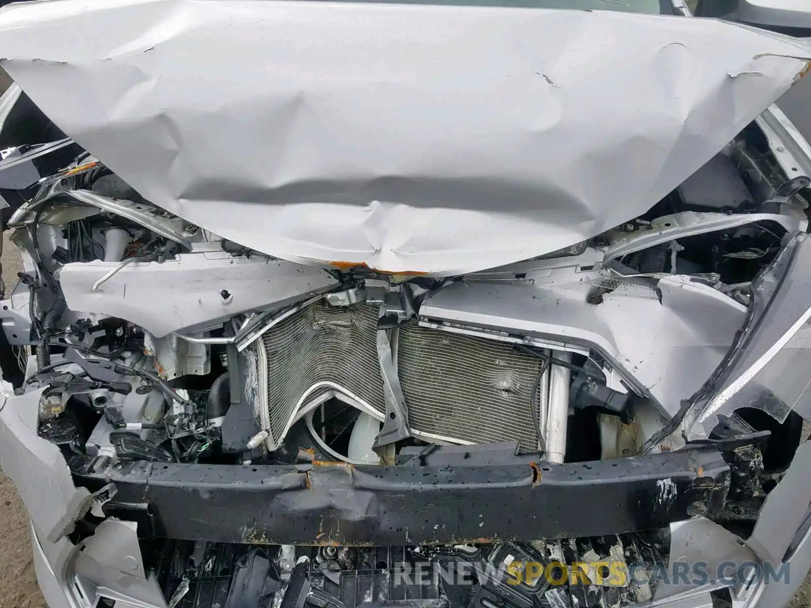 7 Photograph of a damaged car 2T1BURHE4KC138537 TOYOTA COROLLA 2019