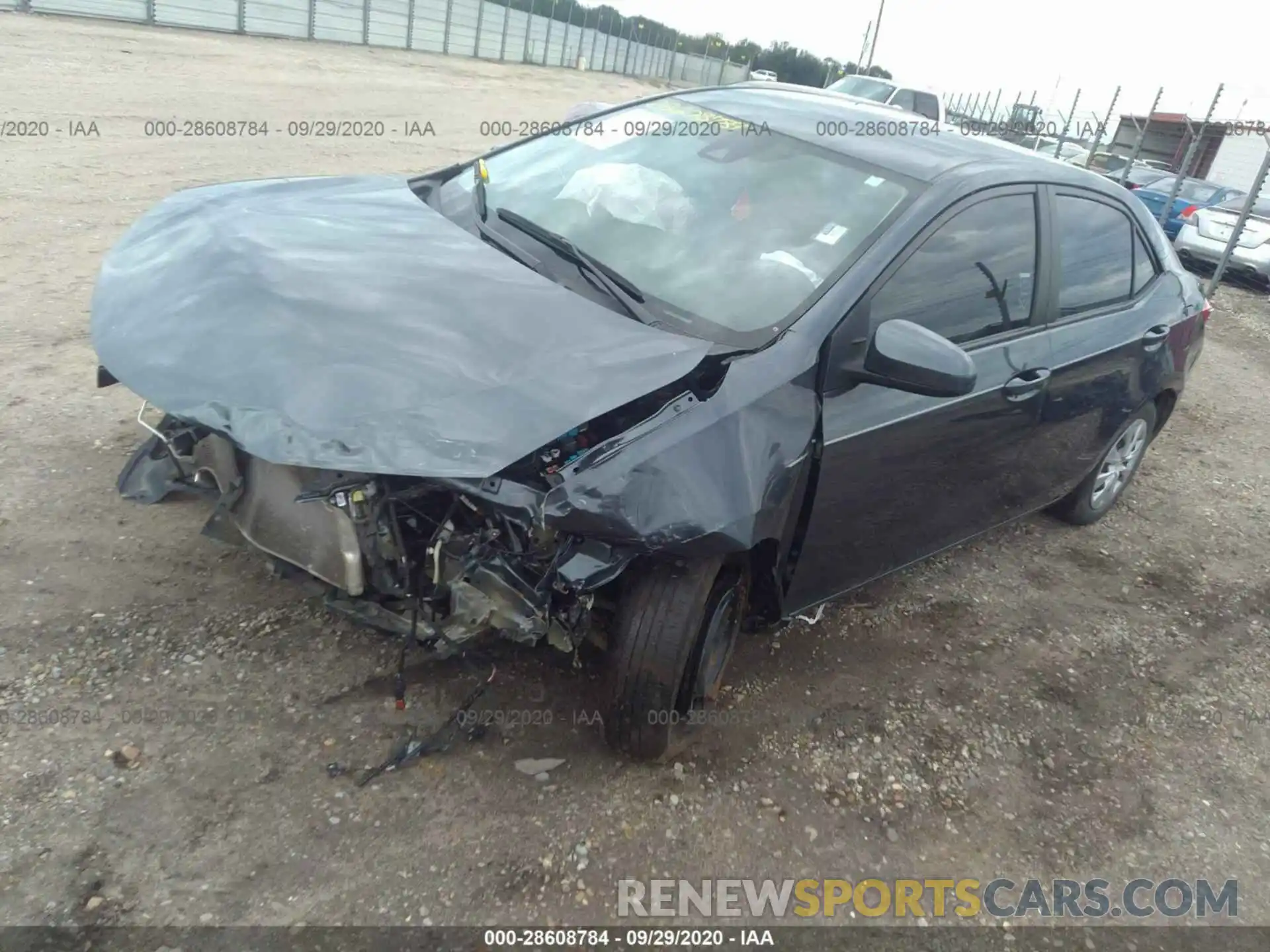 2 Photograph of a damaged car 2T1BURHE4KC138862 TOYOTA COROLLA 2019