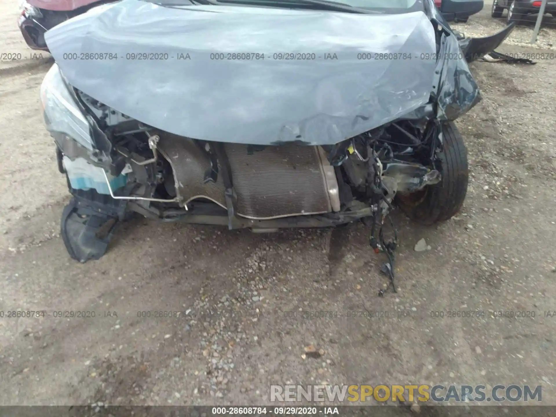 6 Photograph of a damaged car 2T1BURHE4KC138862 TOYOTA COROLLA 2019