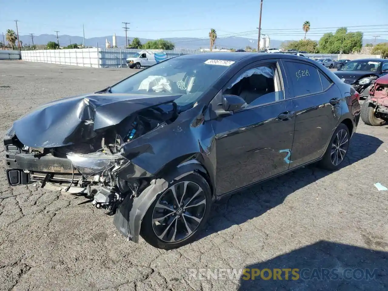 2 Photograph of a damaged car 2T1BURHE4KC139512 TOYOTA COROLLA 2019