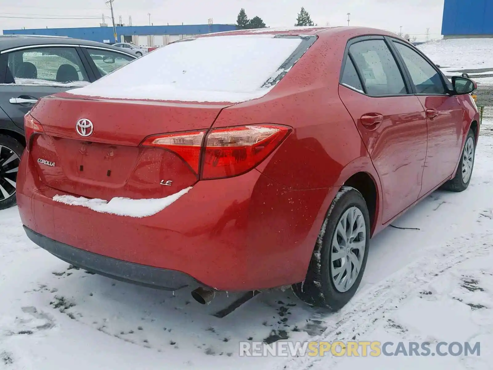 4 Фотография поврежденного автомобиля 2T1BURHE4KC139638 TOYOTA COROLLA 2019