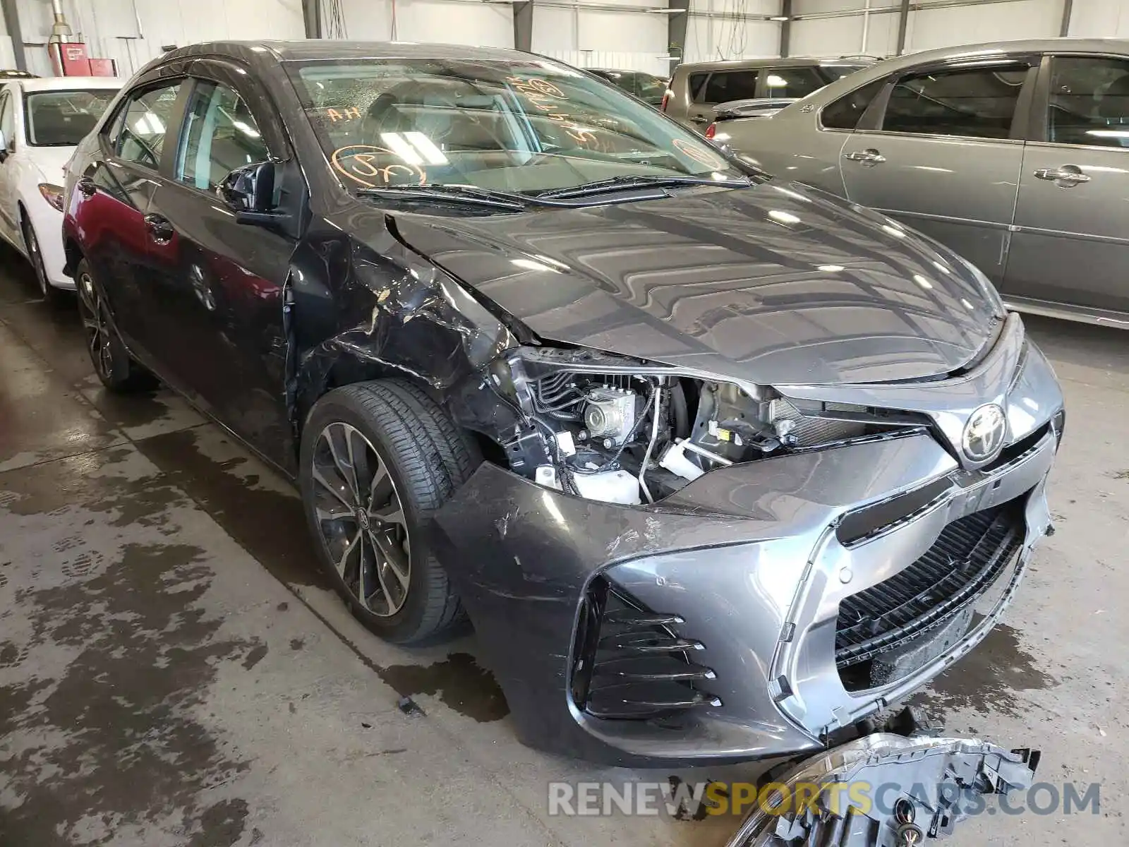 1 Photograph of a damaged car 2T1BURHE4KC140420 TOYOTA COROLLA 2019