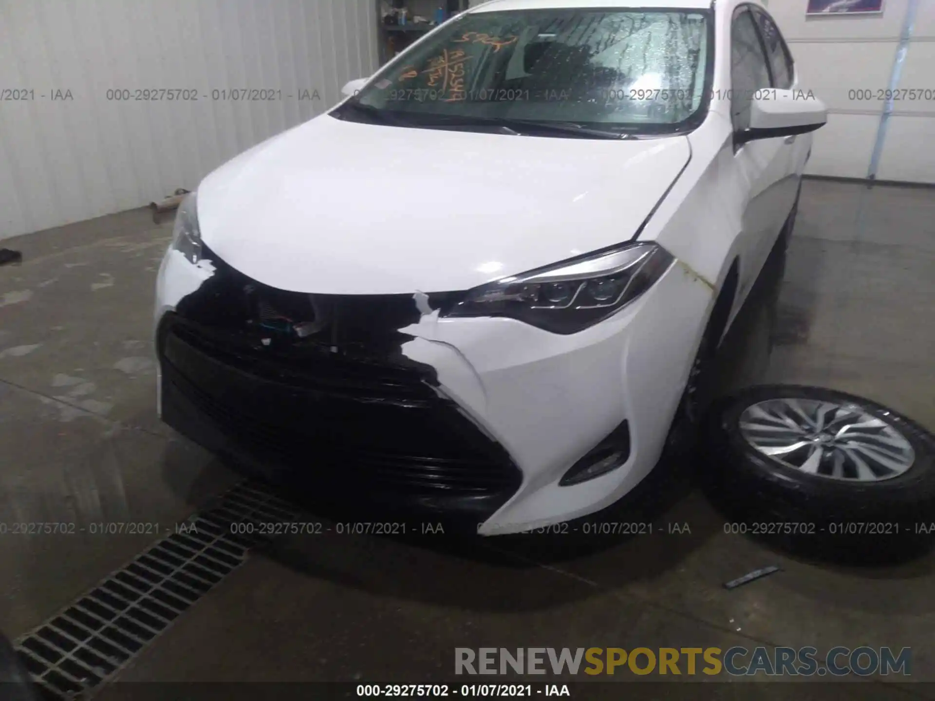 6 Photograph of a damaged car 2T1BURHE4KC140742 TOYOTA COROLLA 2019