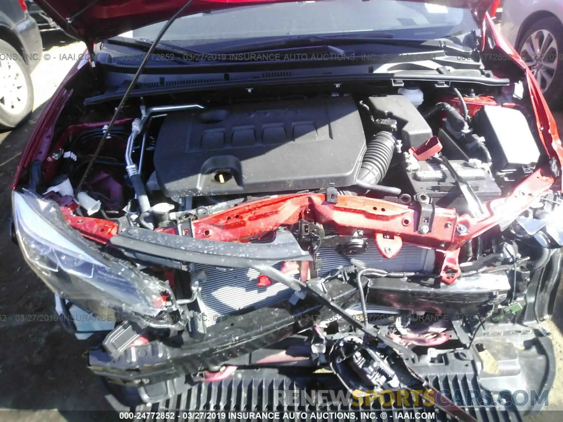 10 Photograph of a damaged car 2T1BURHE4KC141888 TOYOTA COROLLA 2019