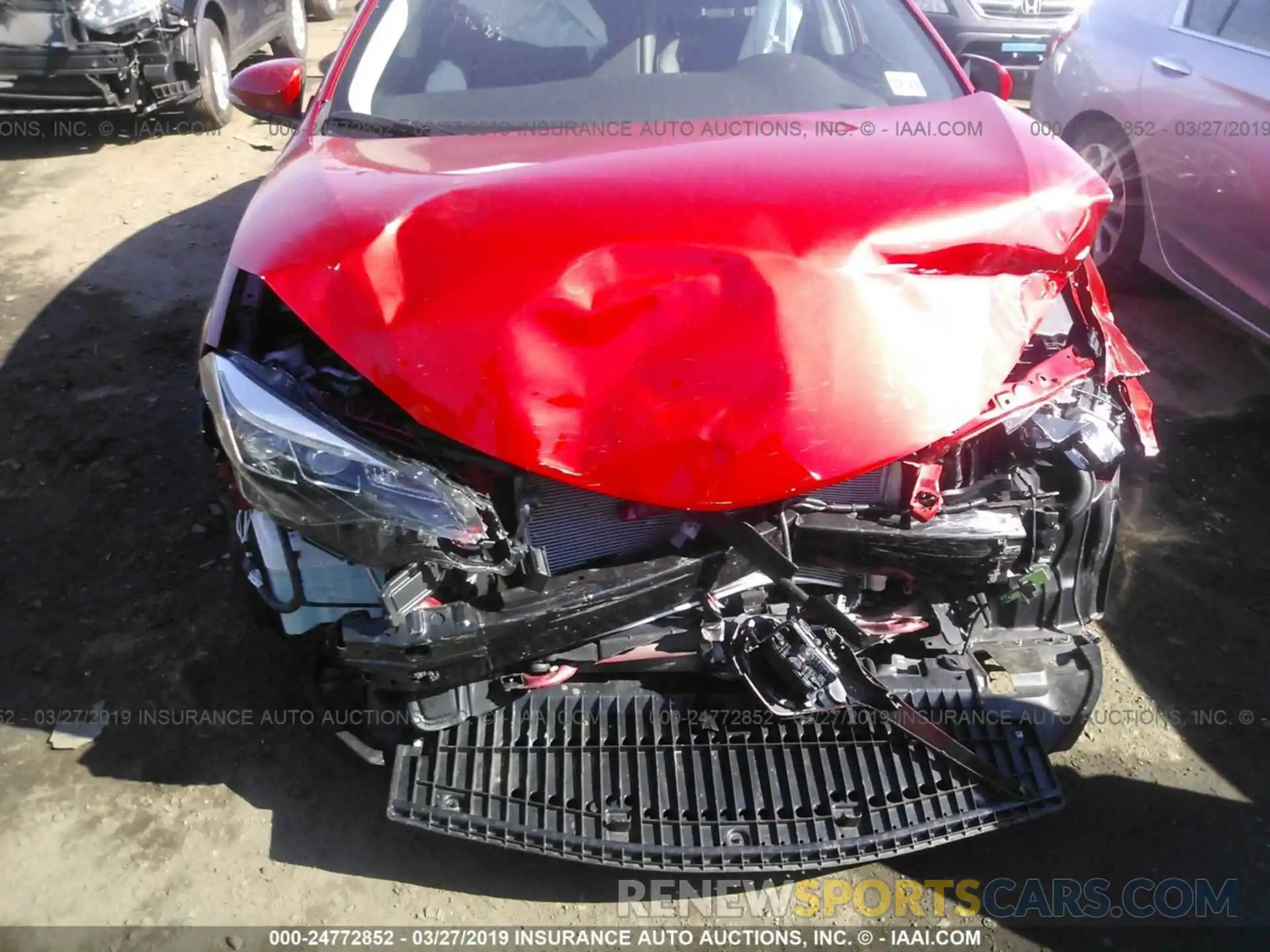 6 Photograph of a damaged car 2T1BURHE4KC141888 TOYOTA COROLLA 2019