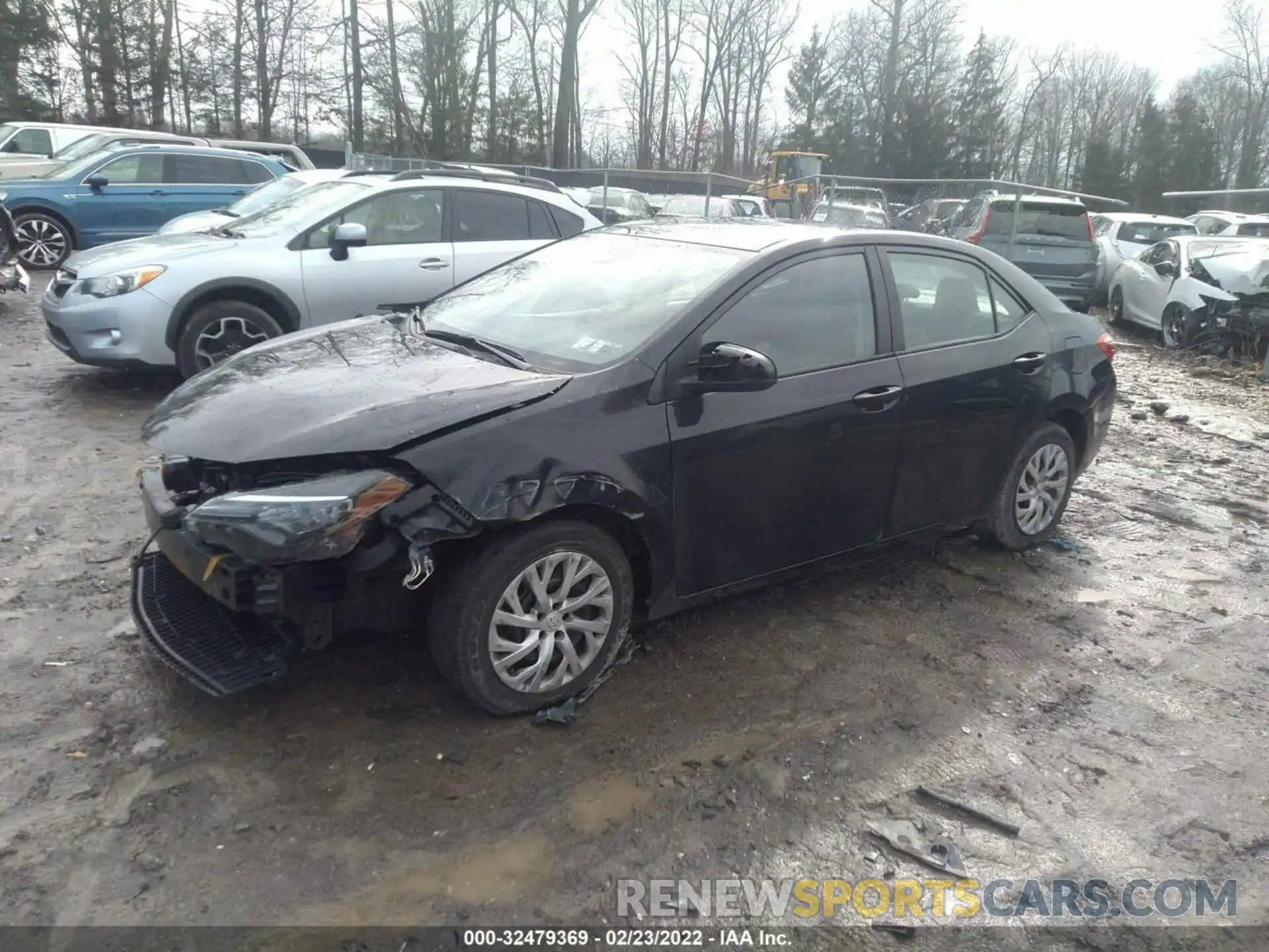 2 Photograph of a damaged car 2T1BURHE4KC142491 TOYOTA COROLLA 2019