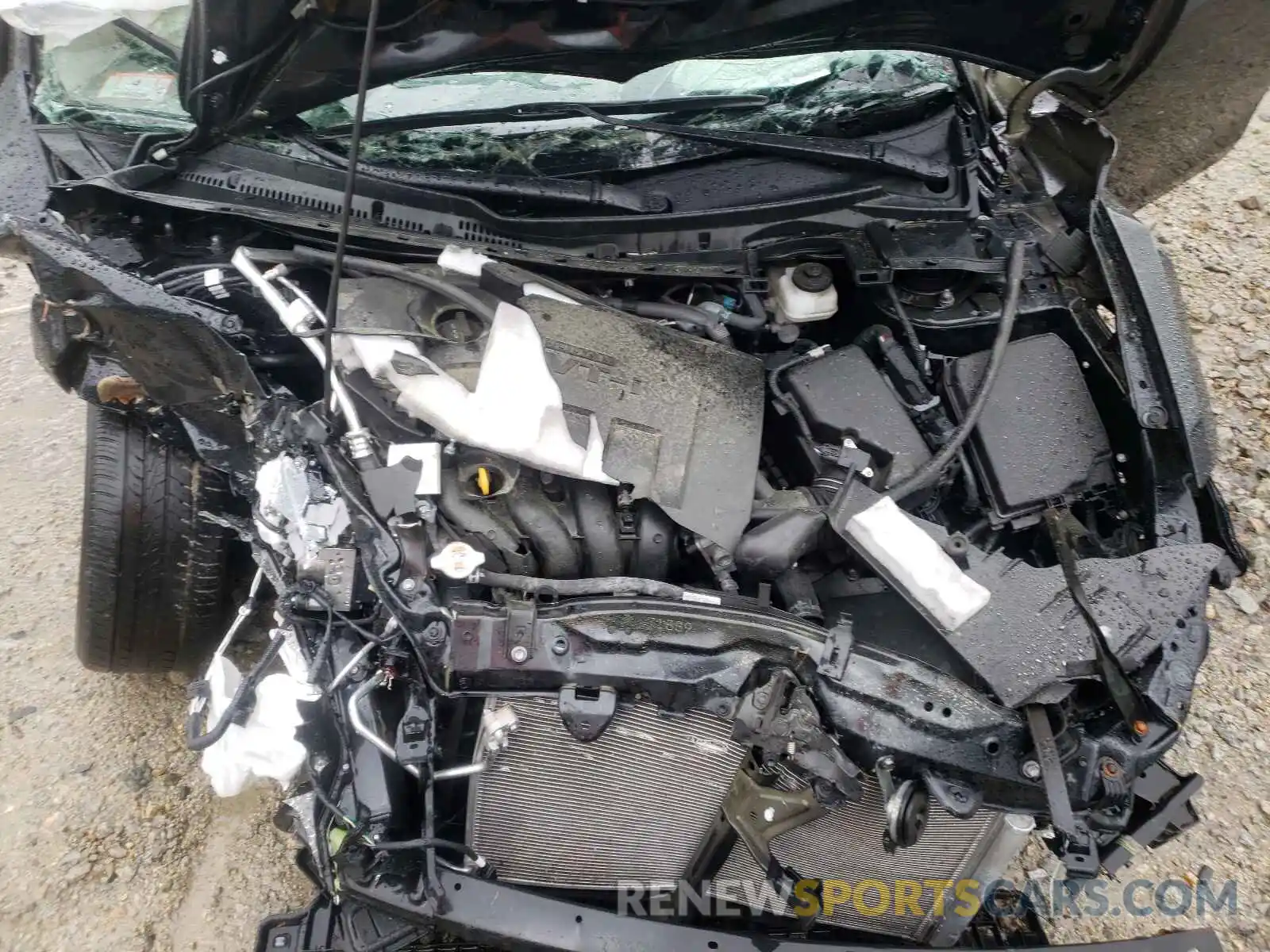 7 Photograph of a damaged car 2T1BURHE4KC143706 TOYOTA COROLLA 2019