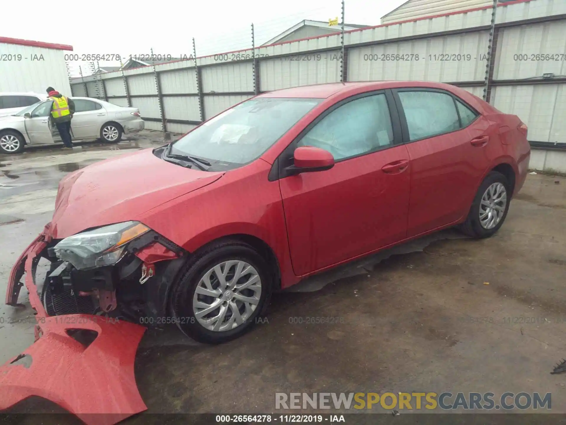 2 Photograph of a damaged car 2T1BURHE4KC144046 TOYOTA COROLLA 2019