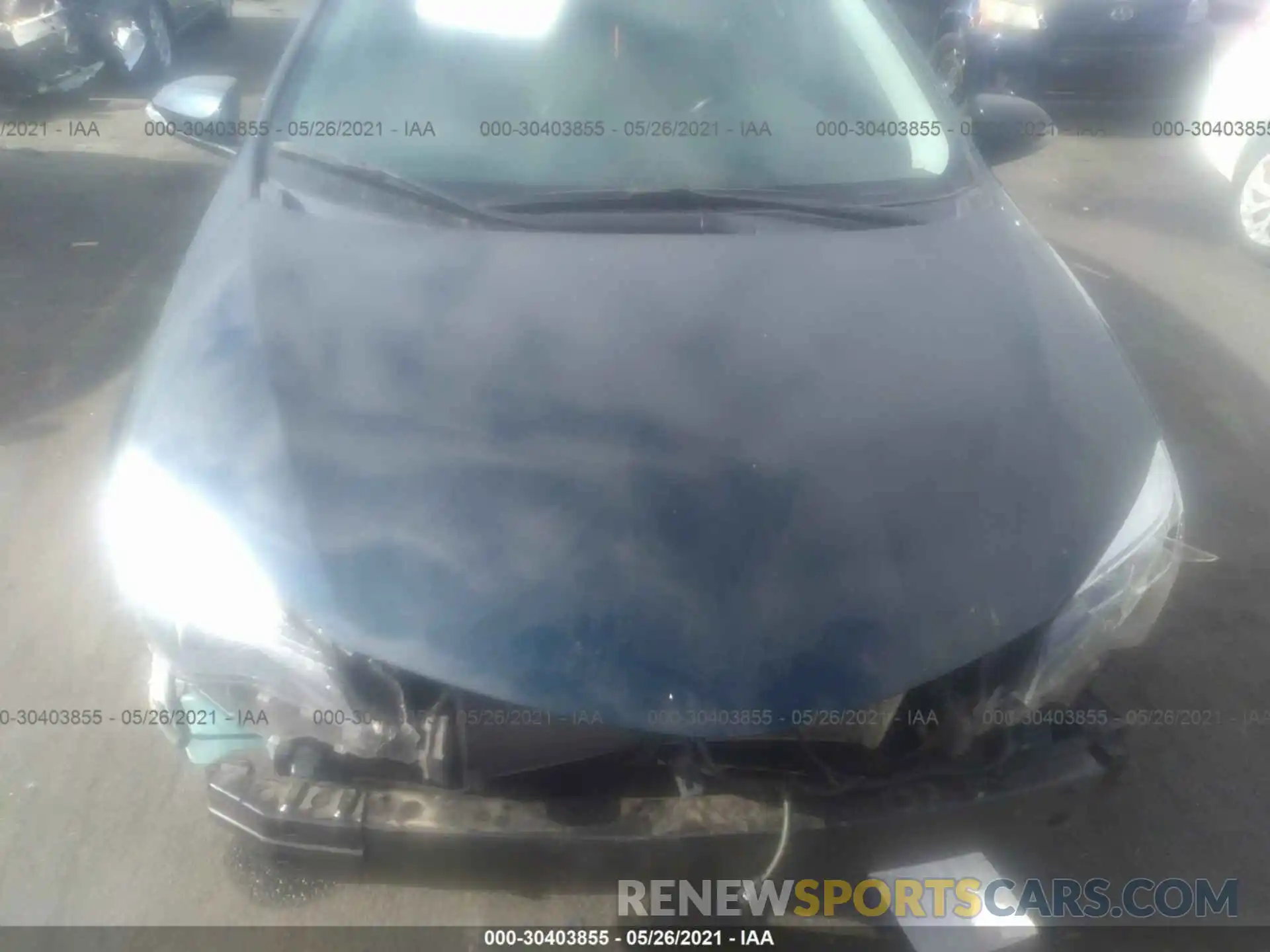 10 Photograph of a damaged car 2T1BURHE4KC144953 TOYOTA COROLLA 2019