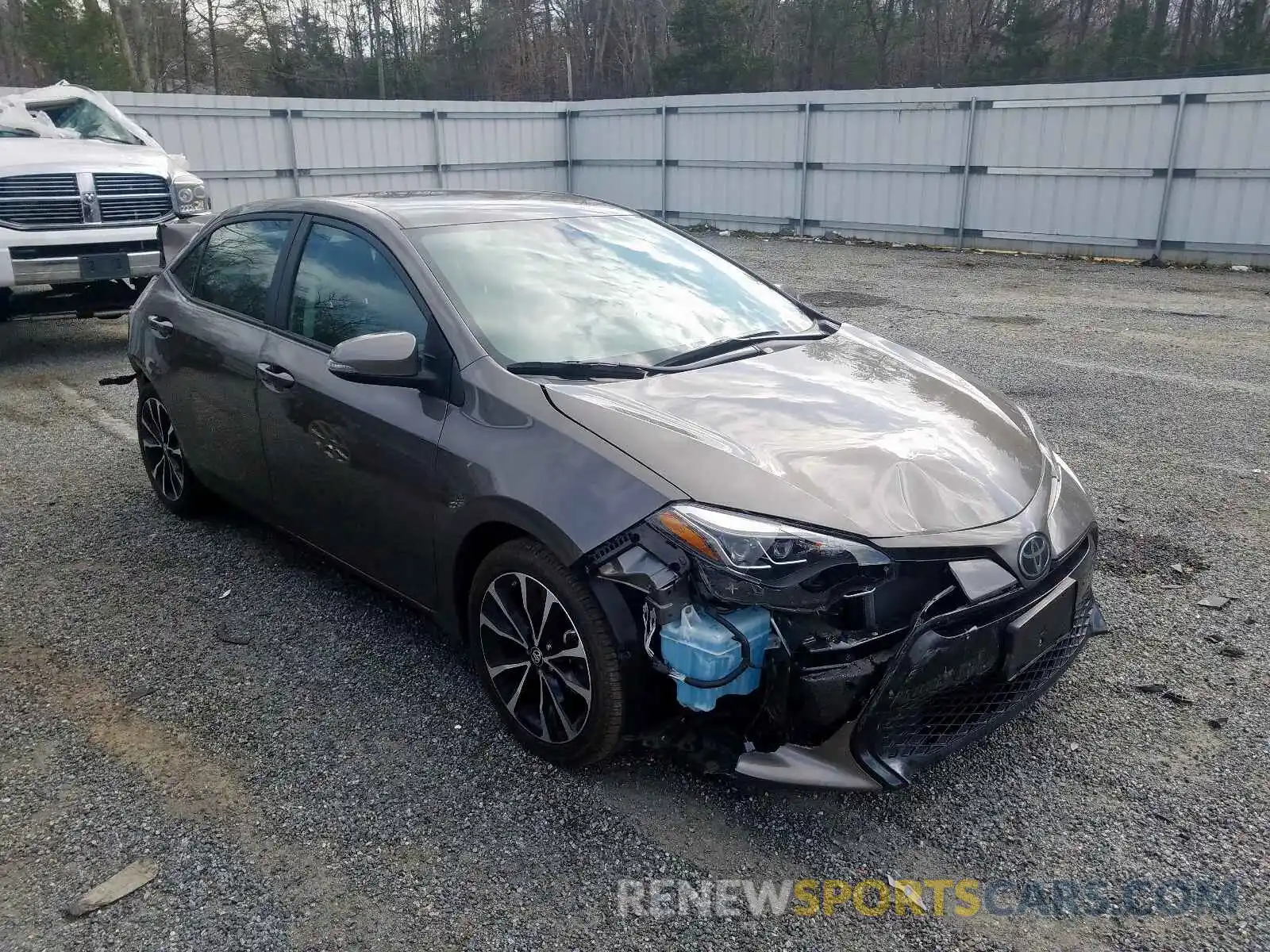 1 Photograph of a damaged car 2T1BURHE4KC147321 TOYOTA COROLLA 2019