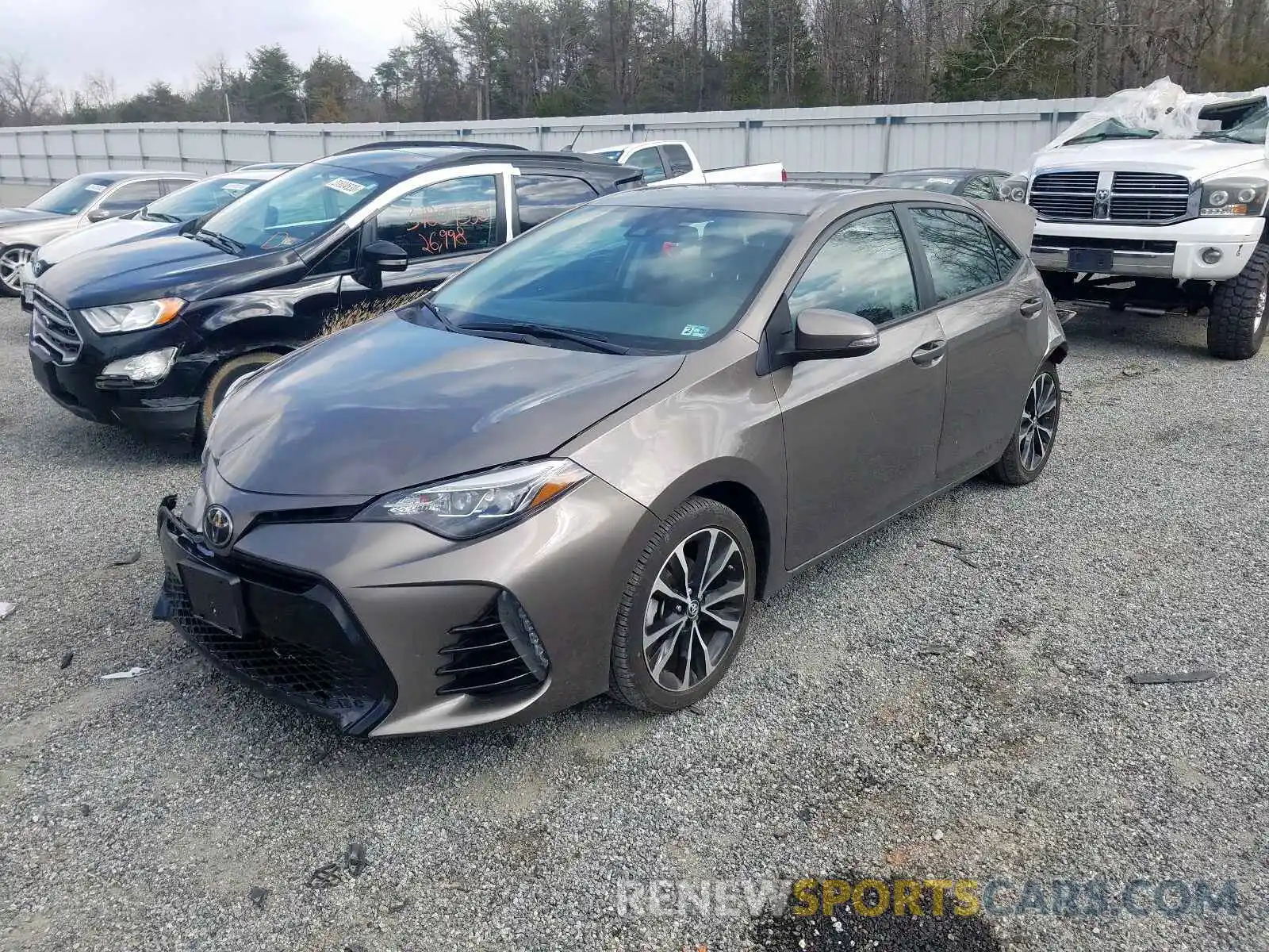 2 Photograph of a damaged car 2T1BURHE4KC147321 TOYOTA COROLLA 2019