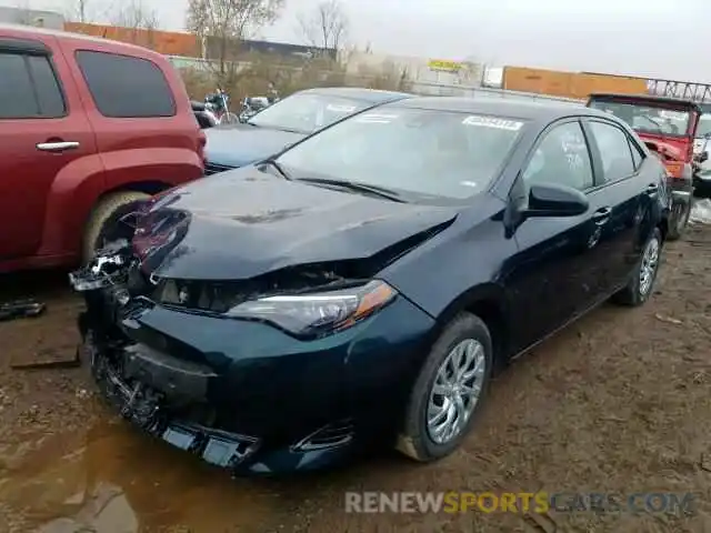 2 Photograph of a damaged car 2T1BURHE4KC147691 TOYOTA COROLLA 2019