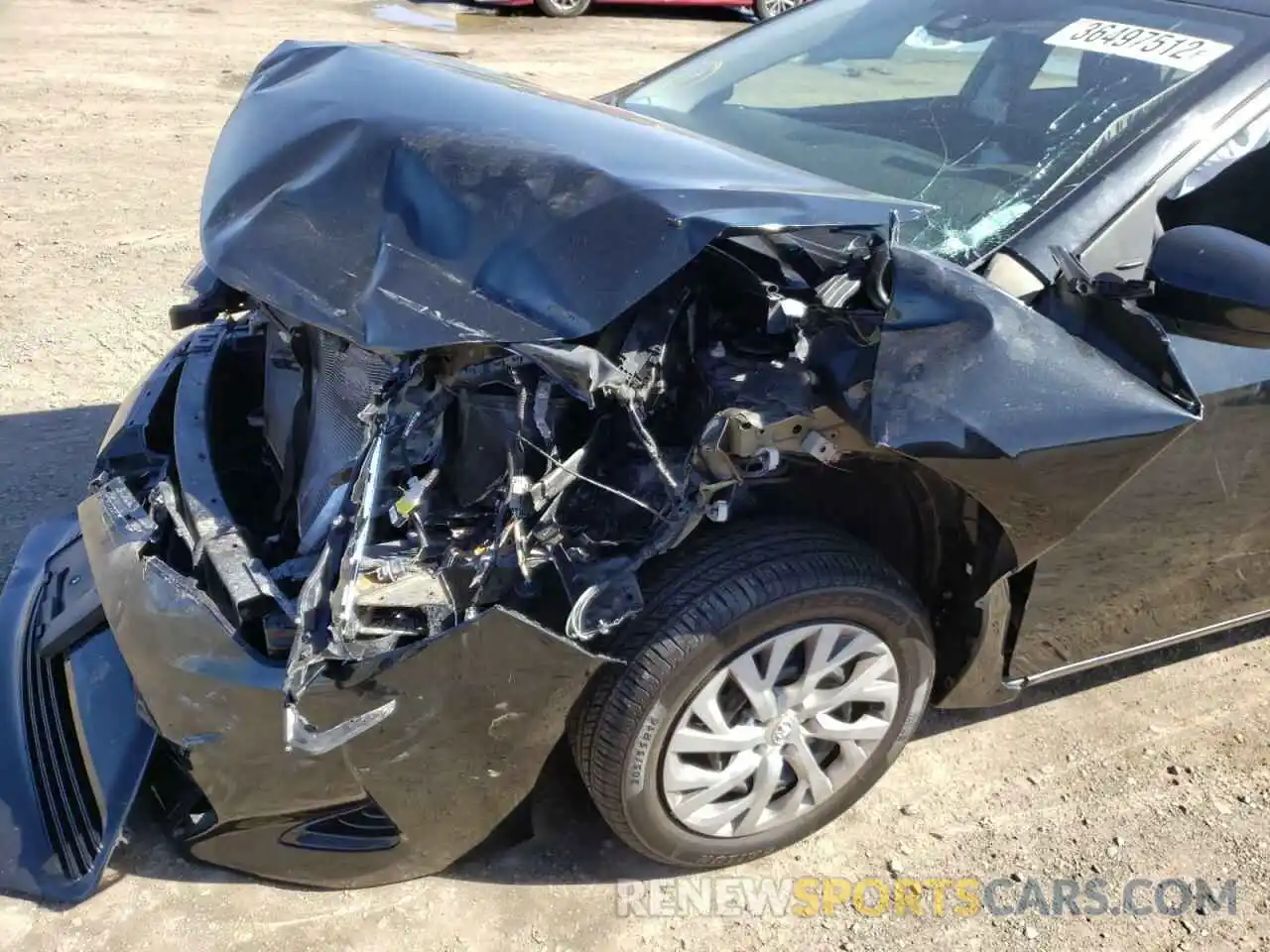 9 Photograph of a damaged car 2T1BURHE4KC147853 TOYOTA COROLLA 2019